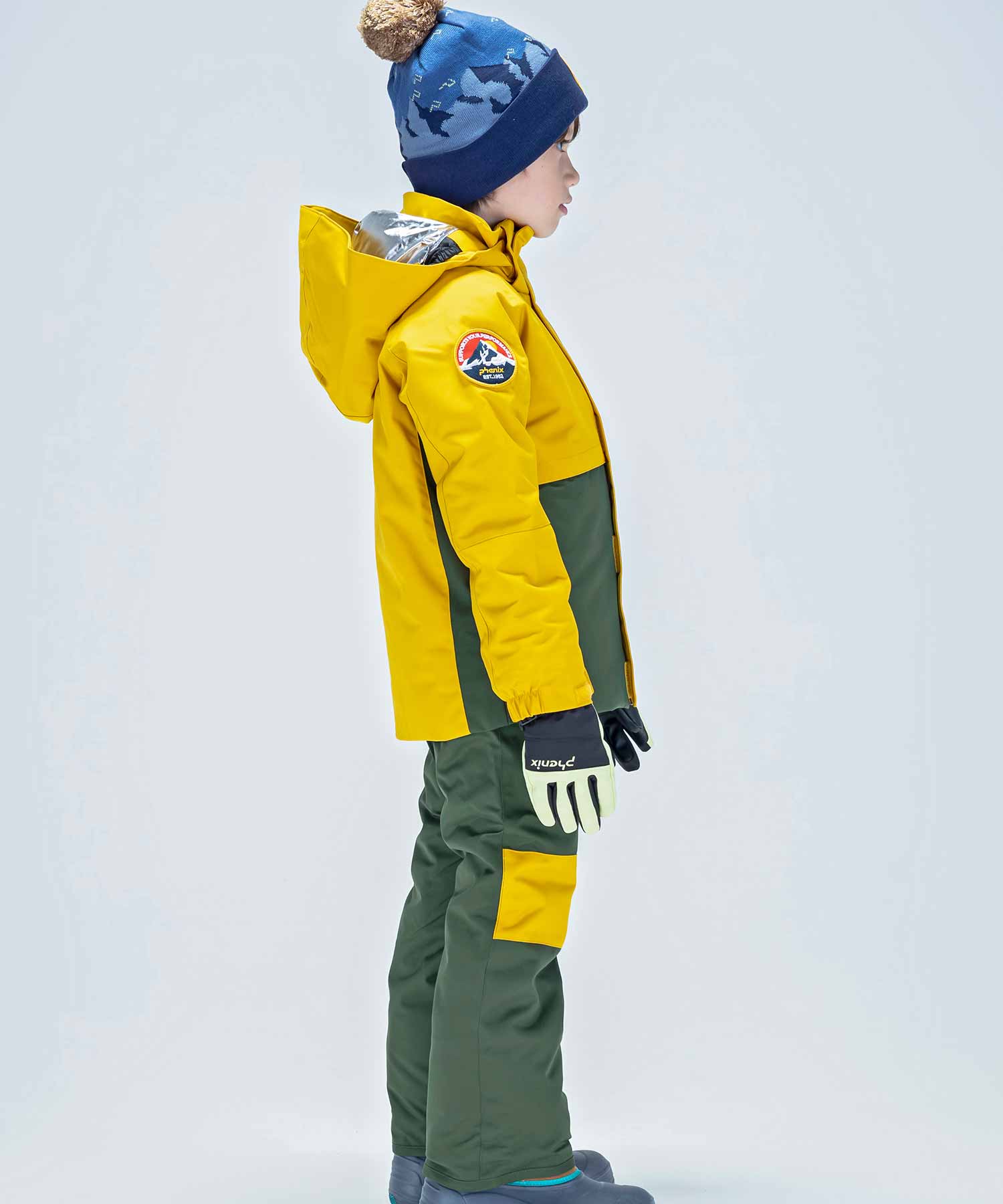 【KIDS/JUNIOR】子供用スキーウェア アウター上下セット ツーピース Horizon Junior Two-piece / Jr / 最大20cmサイズ調整可能 /phenixスキーウェア23AW