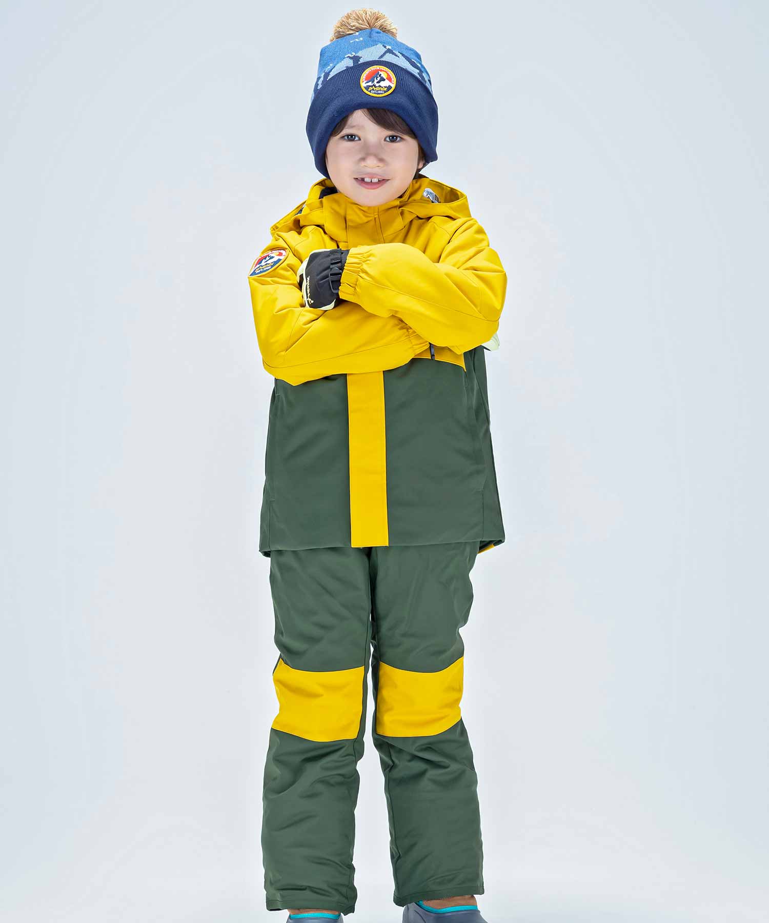 【KIDS/JUNIOR】子供用スキーウェア アウター上下セット ツーピース Horizon Junior Two-piece / Jr / 最大20cmサイズ調整可能 /phenixスキーウェア23AW