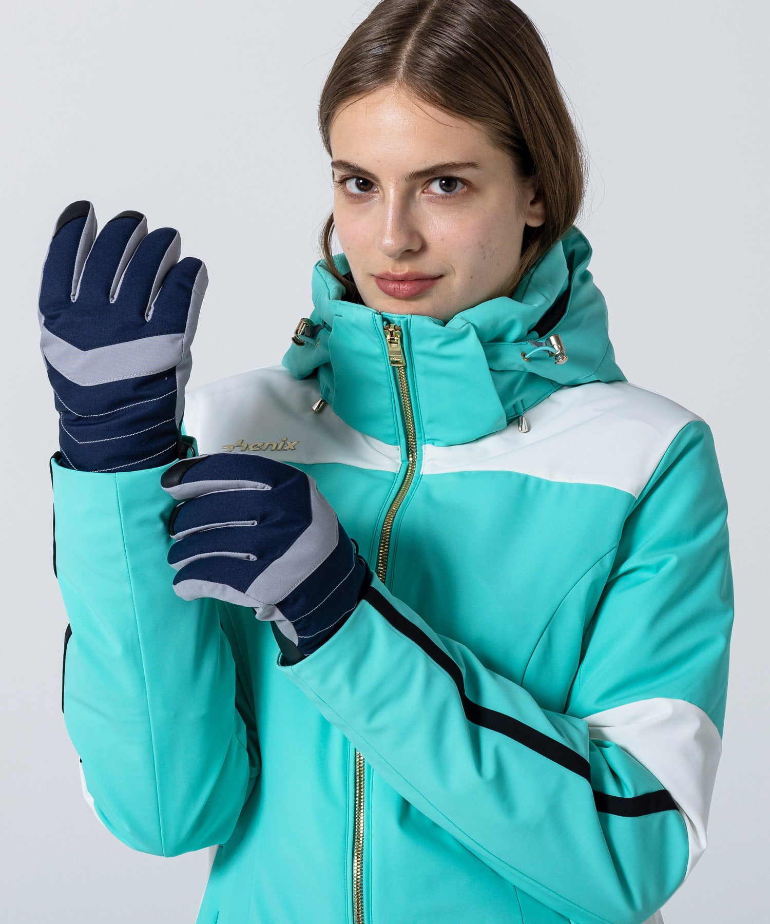 【WOMENS】Accent Lined Gloves アクセントライングローブ /phenixスキーウェア 25AW