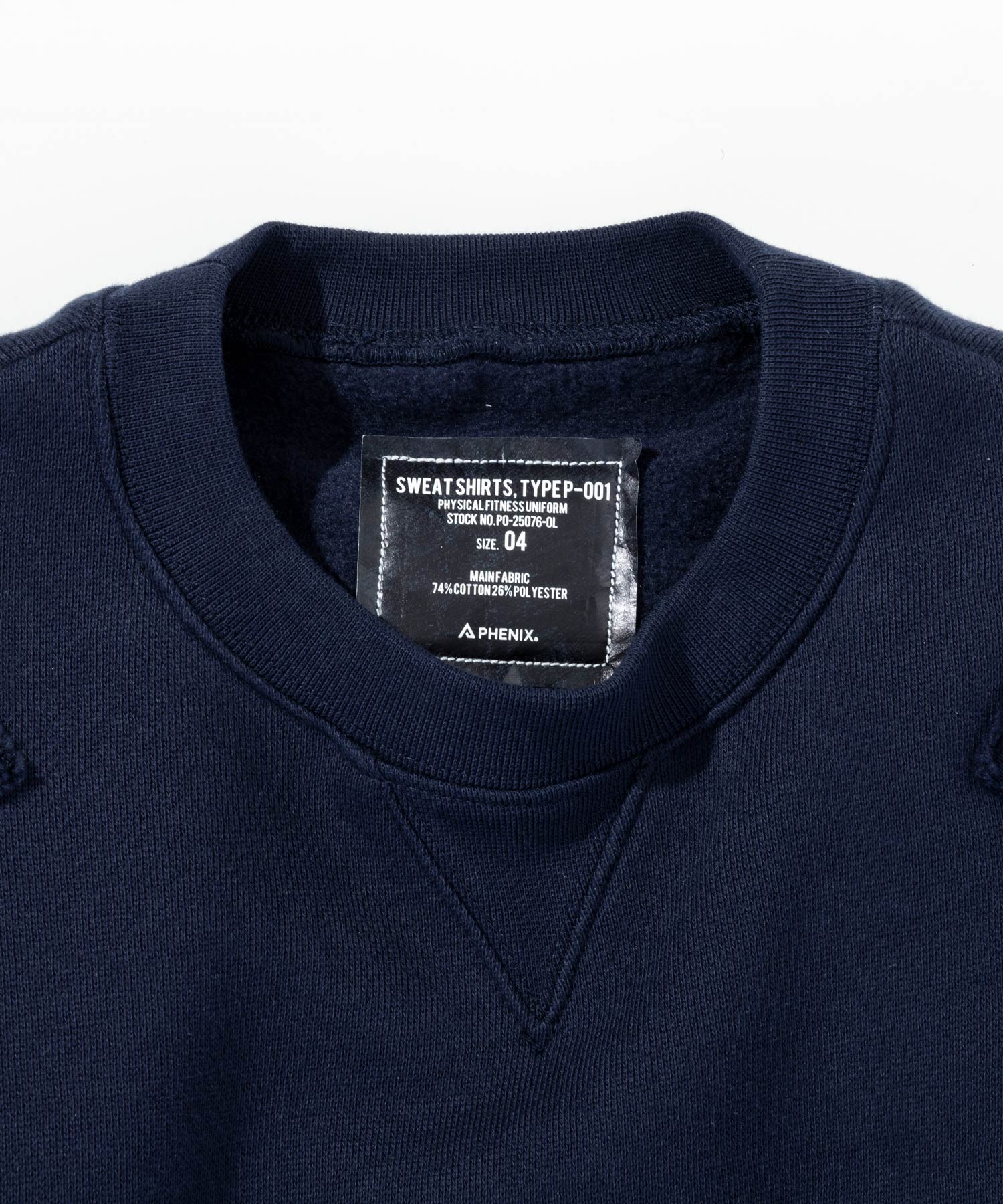 SWEAT SHIRT, TYPE P-001