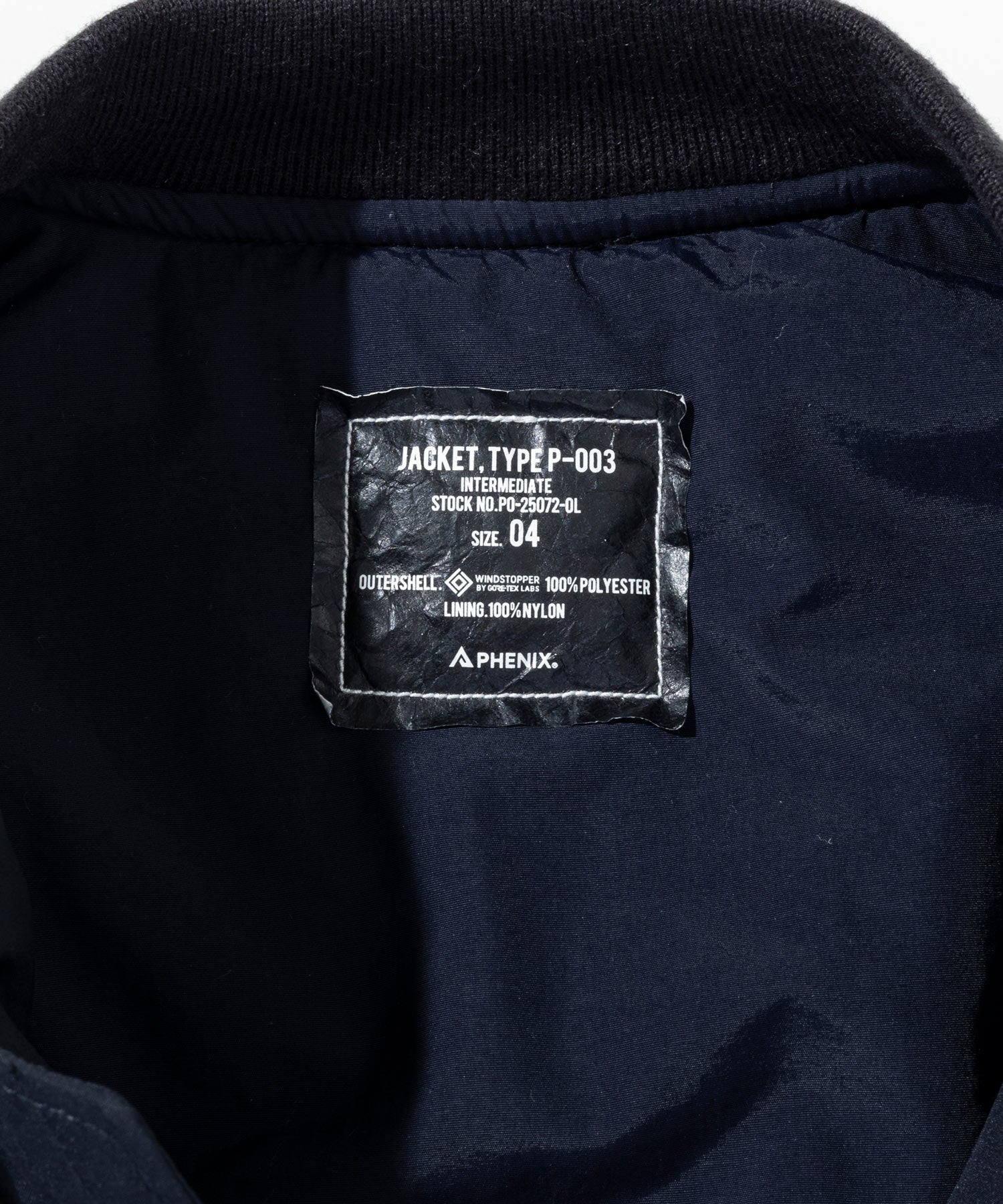 JACKET, TYPE P-003