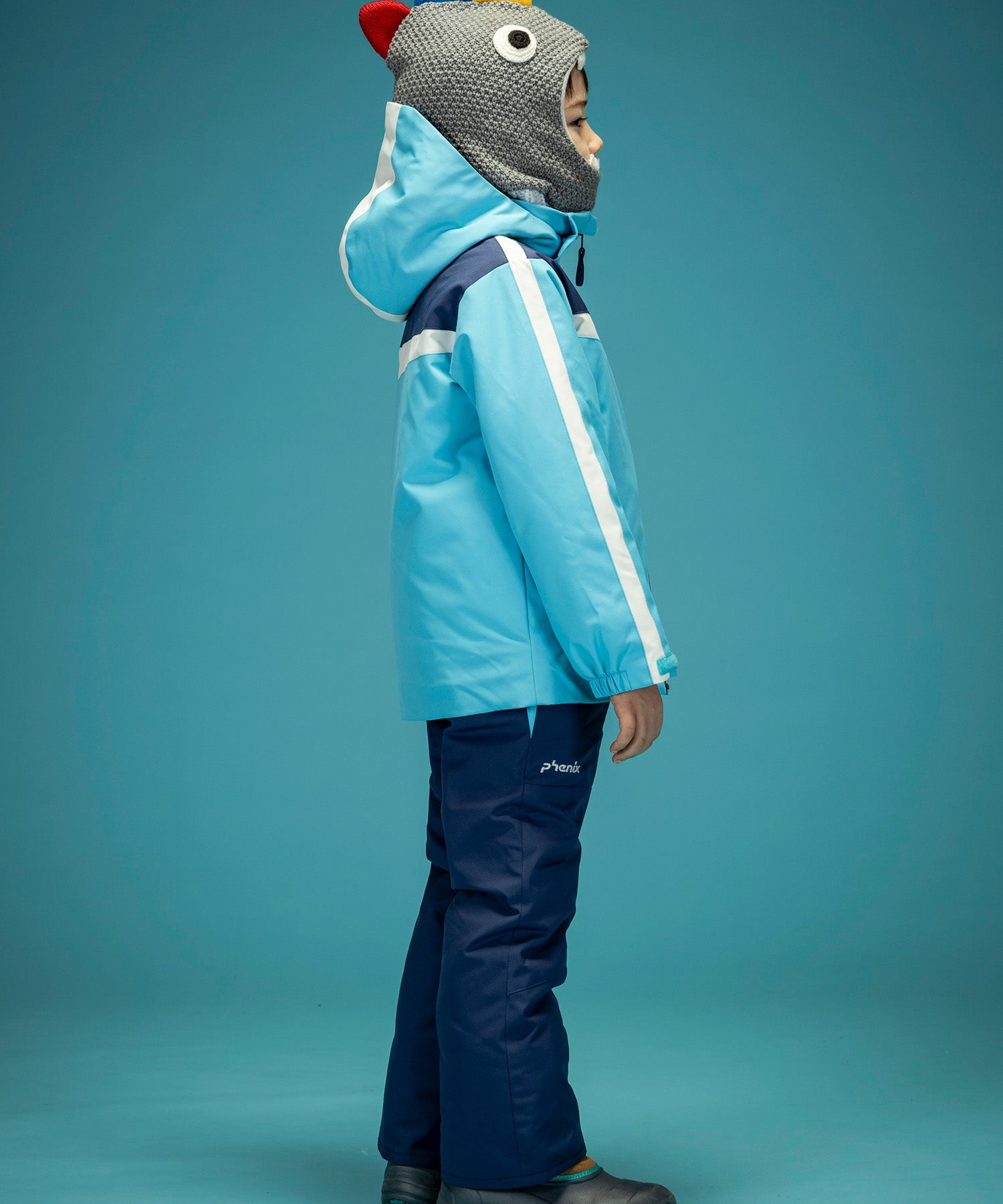【KIDS/JUNIOR】V Yoke Junior Two-piece ブイヨークジュニアツーピース / JUNIOR / 子供用スキーウェア アウター上下セット / 最大20cmサイズ調整可能 /phenixスキーウェア 24AW