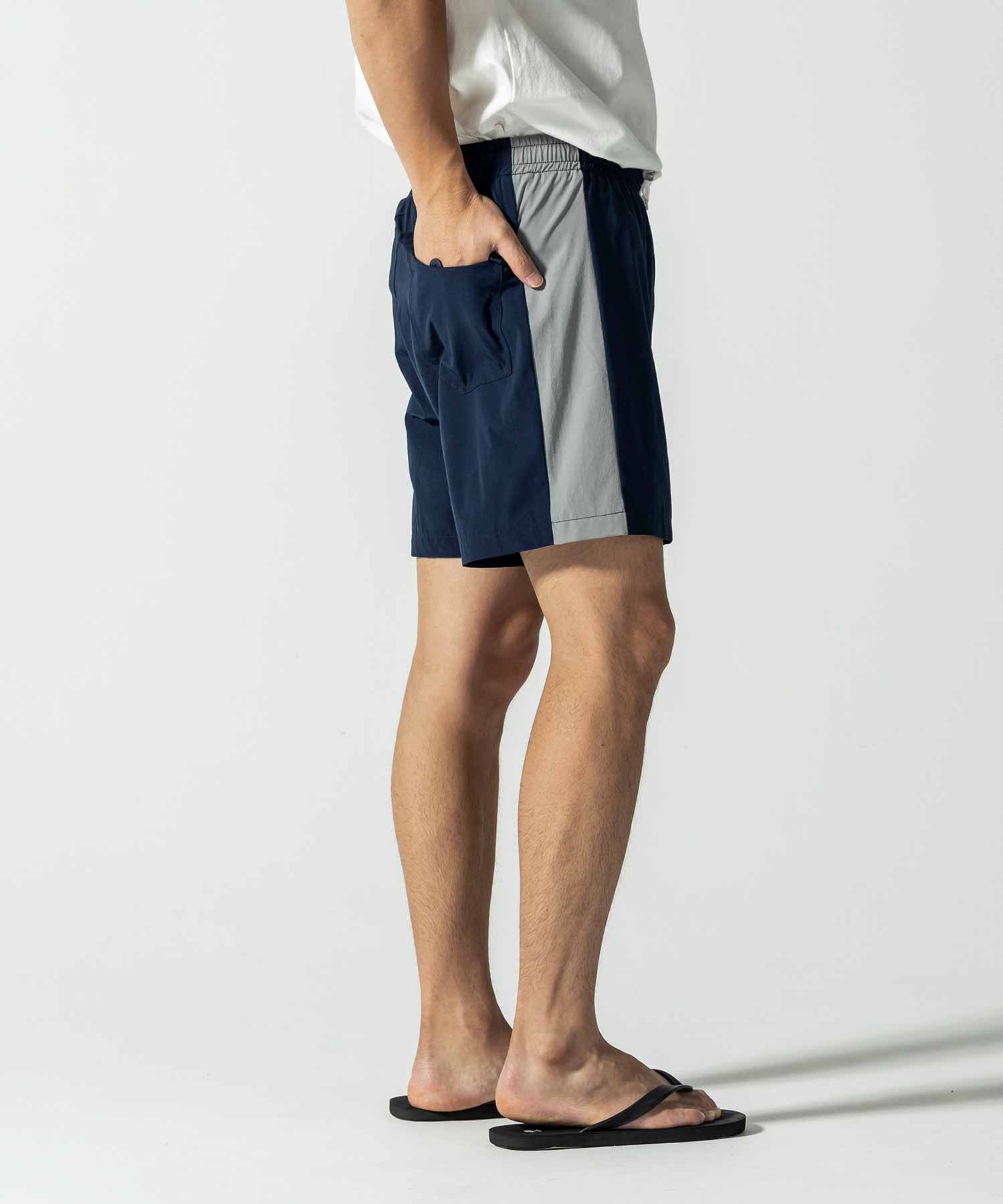 【MENS】Board Short Pants シンプルショートパンツ カジュアルファッション サーフィン レジャー スケートボード inhabitant(インハビタント)