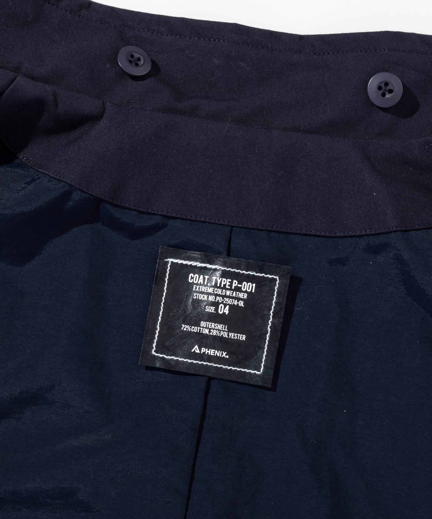 COAT, TYPE P-001