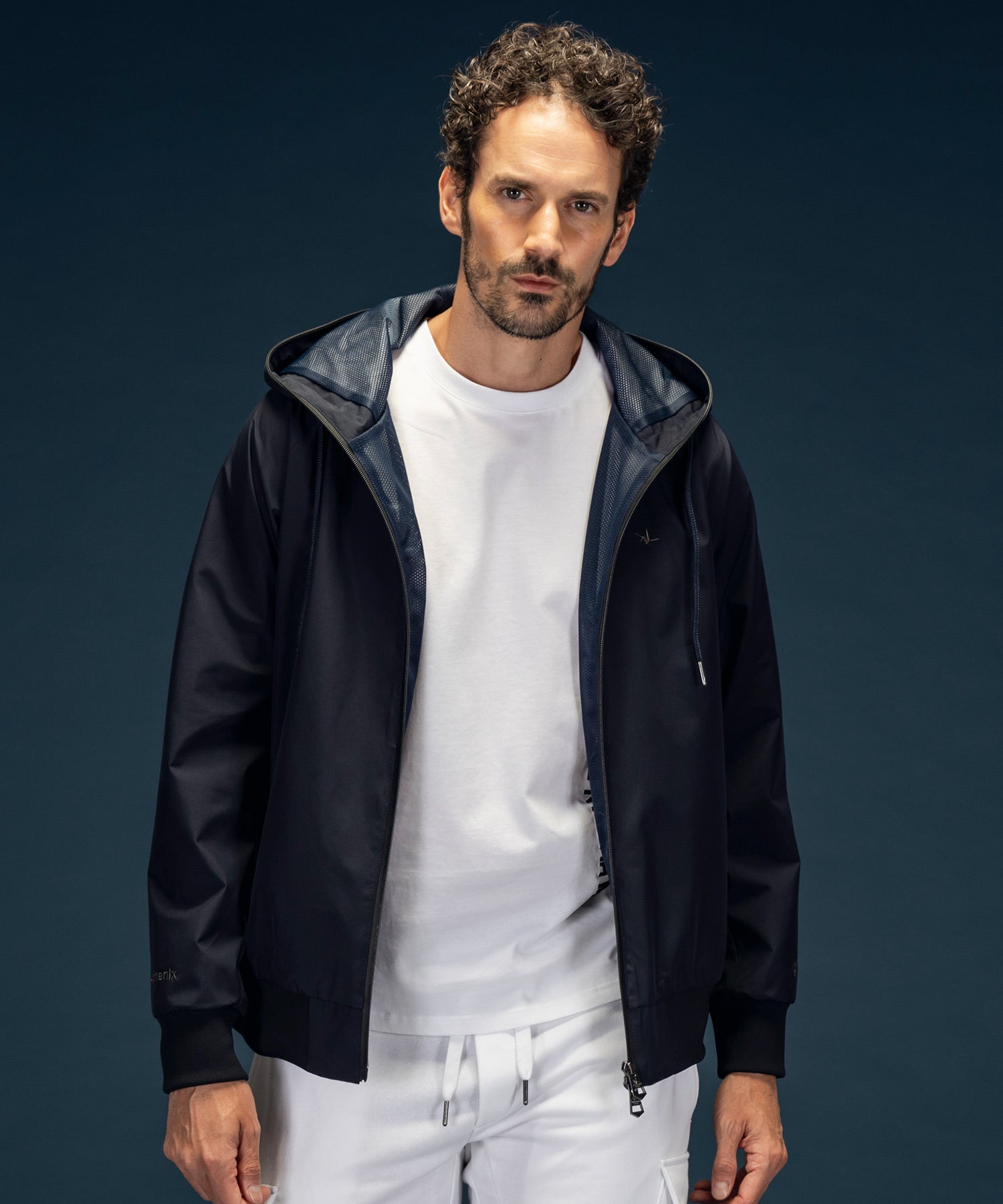 【MENS】GTX ZIP HOODIE ジップフーディー / WINDSTOPPER(R) プロダクト by GORE-TEX LABS /ウィンドストッパー/ゴアテックス/1PIU1UGUALE3 RELAX × +phenix(ウノピゥウノウグァーレトレ リラックス)