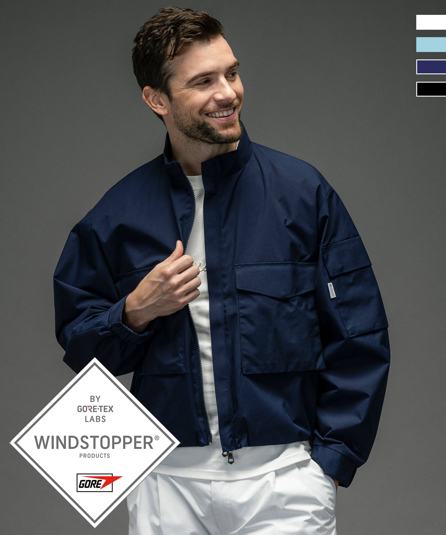 BIG POCKET BLOUSON ビックポケットブルゾン / WINDSTOPPER プロダクト