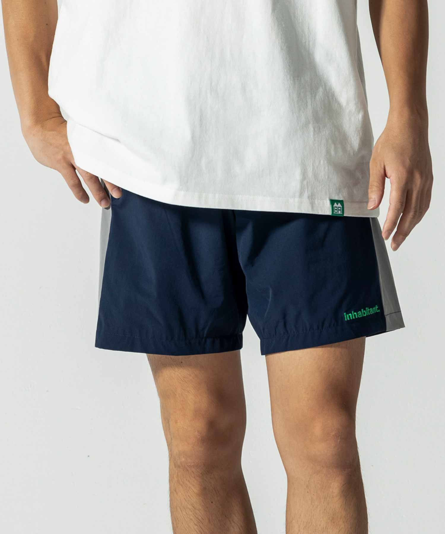 【MENS】Board Short Pants シンプルショートパンツ カジュアルファッション サーフィン レジャー スケートボード inhabitant(インハビタント)