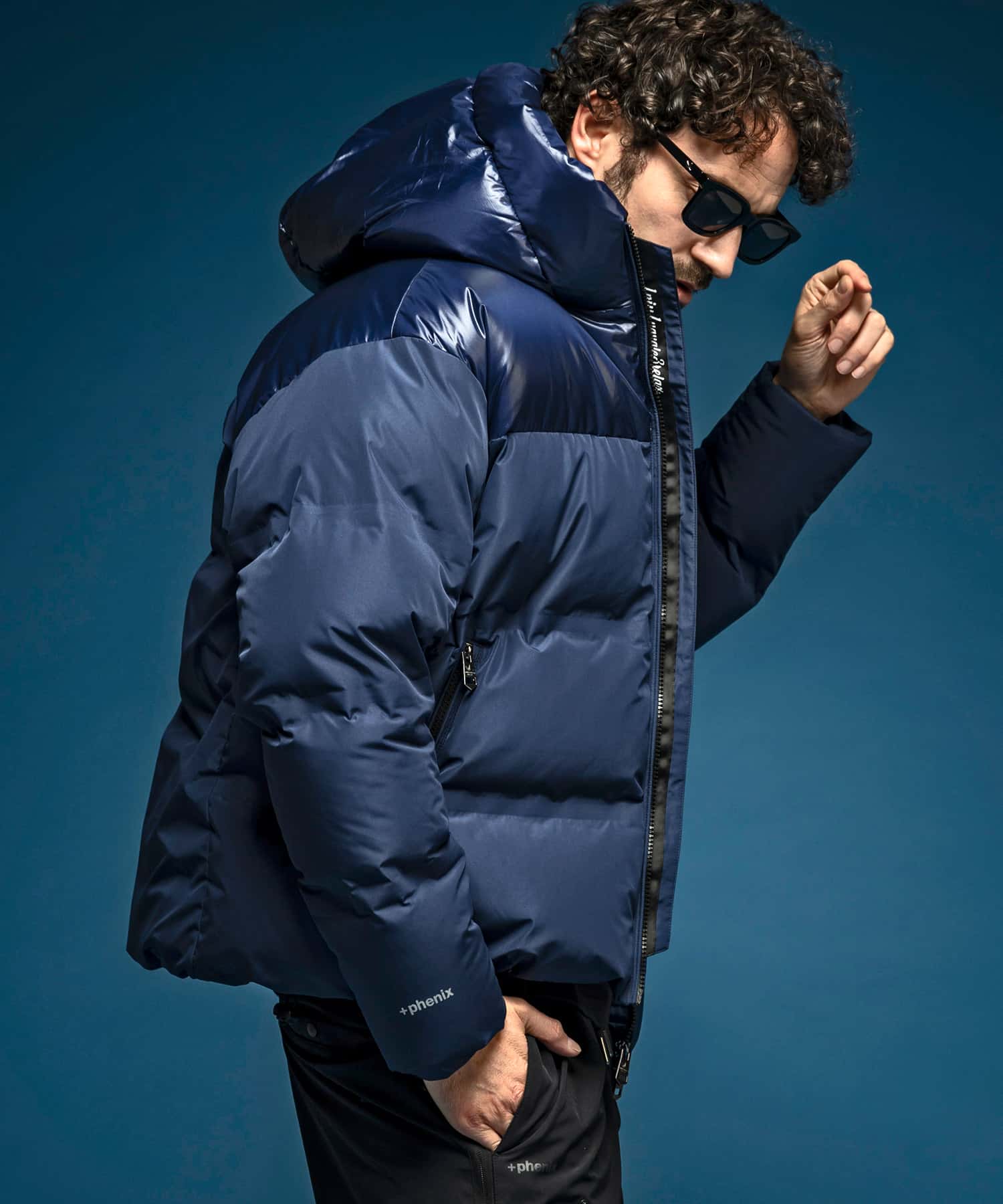 【MENS】コンビダウンジャケット WINDSTOPPER(R) プロダクト by GORE-TEX LABS /ウィンドストッパー/ゴアテックス/1PIU1UGUALE3 RELAX × +phenix(ウノピゥウノウグァーレトレ リラックス)