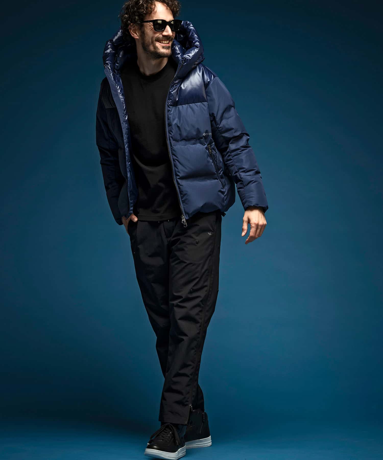 【MENS】コンビダウンジャケット WINDSTOPPER(R) プロダクト by GORE-TEX LABS /ウィンドストッパー/ゴアテックス/1PIU1UGUALE3 RELAX × +phenix(ウノピゥウノウグァーレトレ リラックス)