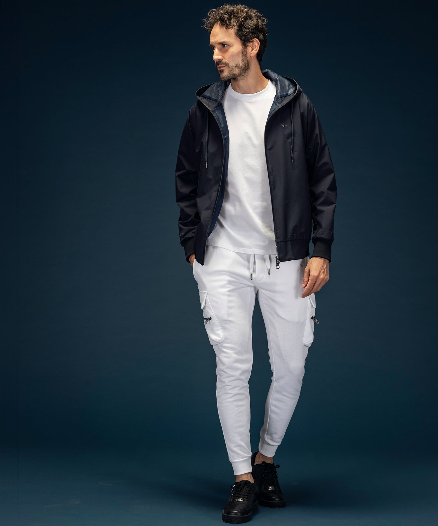 【MENS】GTX ZIP HOODIE ジップフーディー / WINDSTOPPER(R) プロダクト by GORE-TEX LABS /ウィンドストッパー/ゴアテックス/1PIU1UGUALE3 RELAX × +phenix(ウノピゥウノウグァーレトレ リラックス)