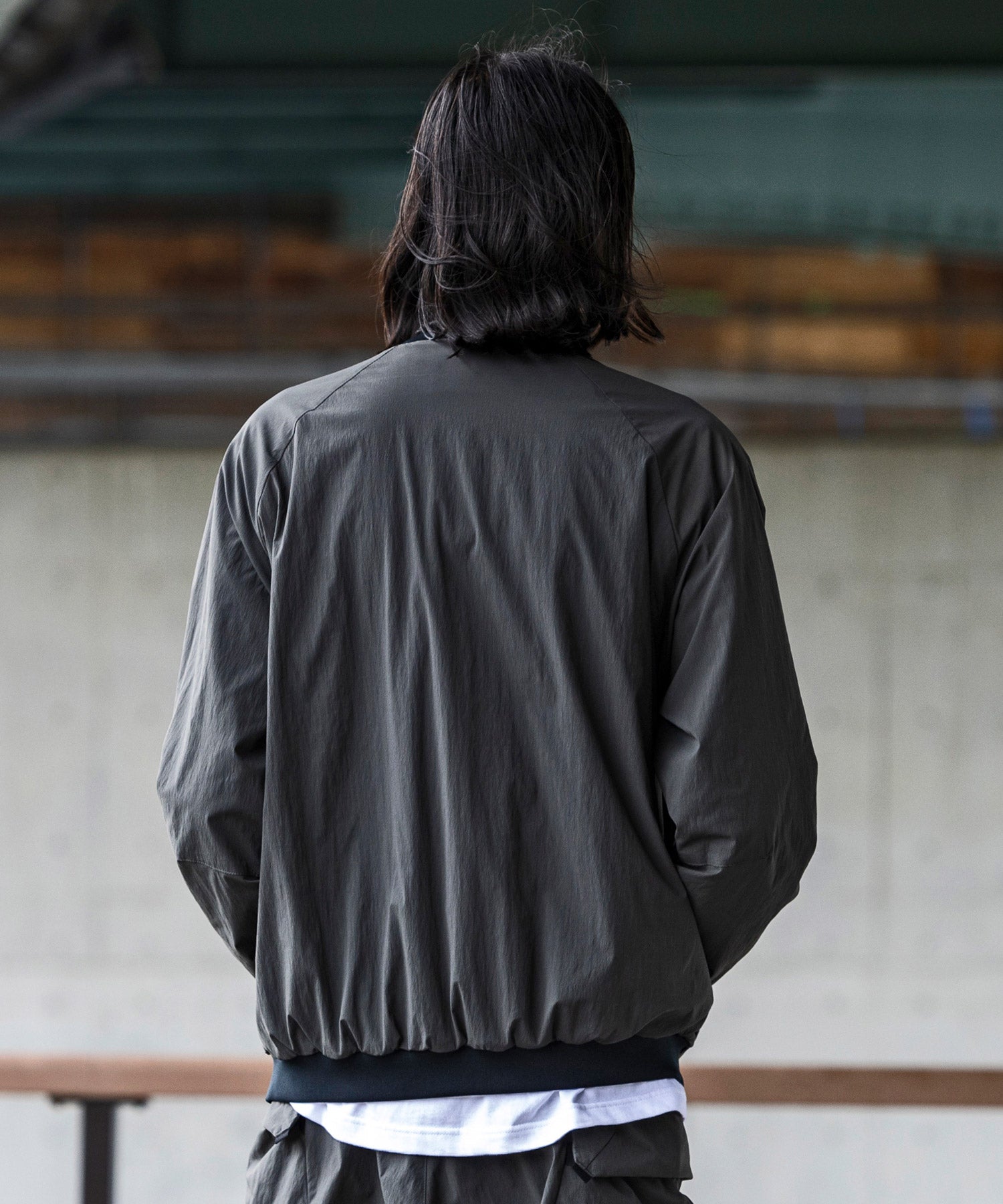 【MENS】Crank Jacket KAR クランクジャケット オーバーサイズ メンズジャケット 大容量ポケット テックウェア / karu-stretch taffeta II / アルクフェニックス