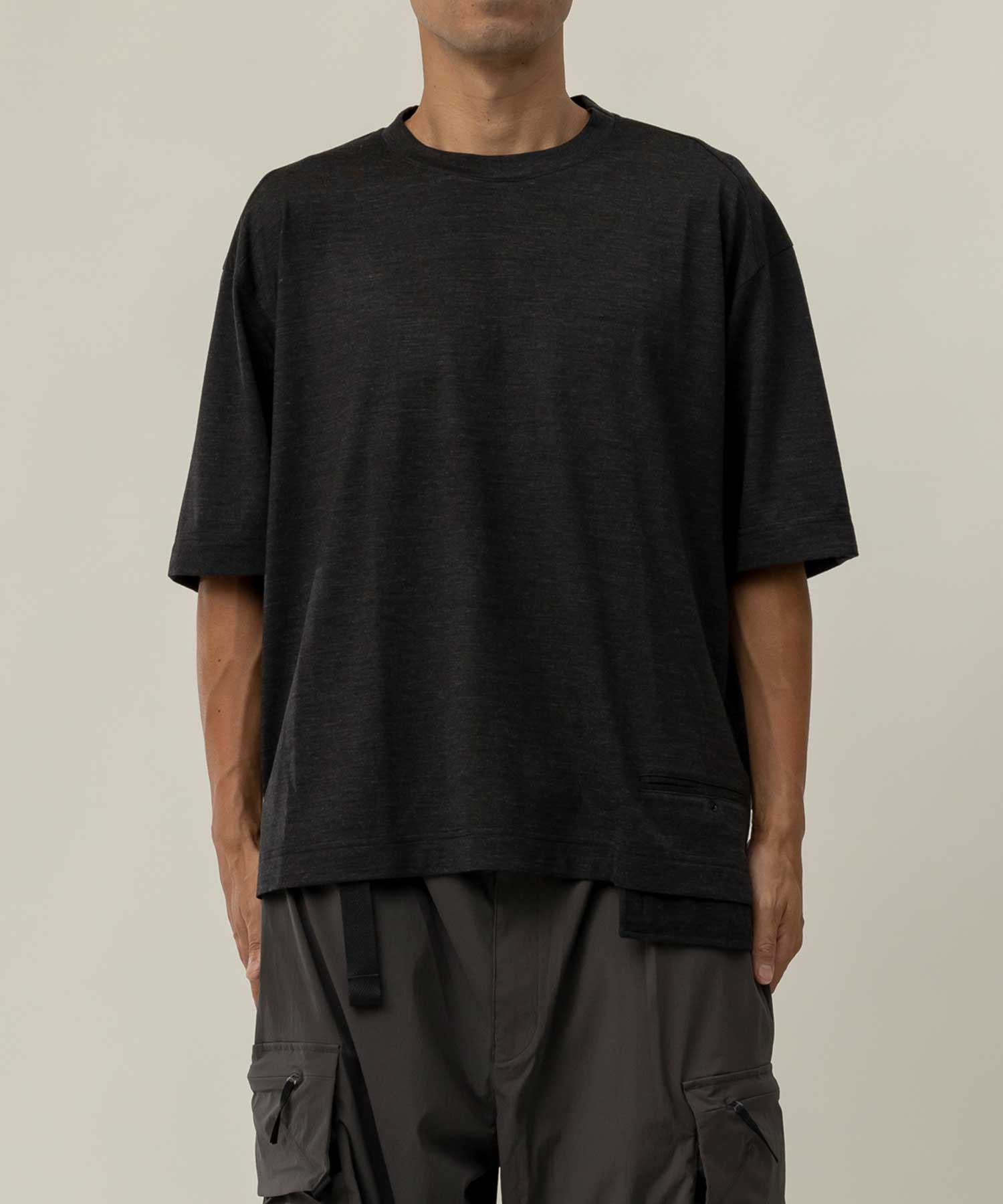 【MENS】Wool Blend T-shirts WOL ウールジャージー素材 断熱 防臭 ドライ Tシャツ ウールブレンド / 100% Wool Jersey / アルクフェニックス