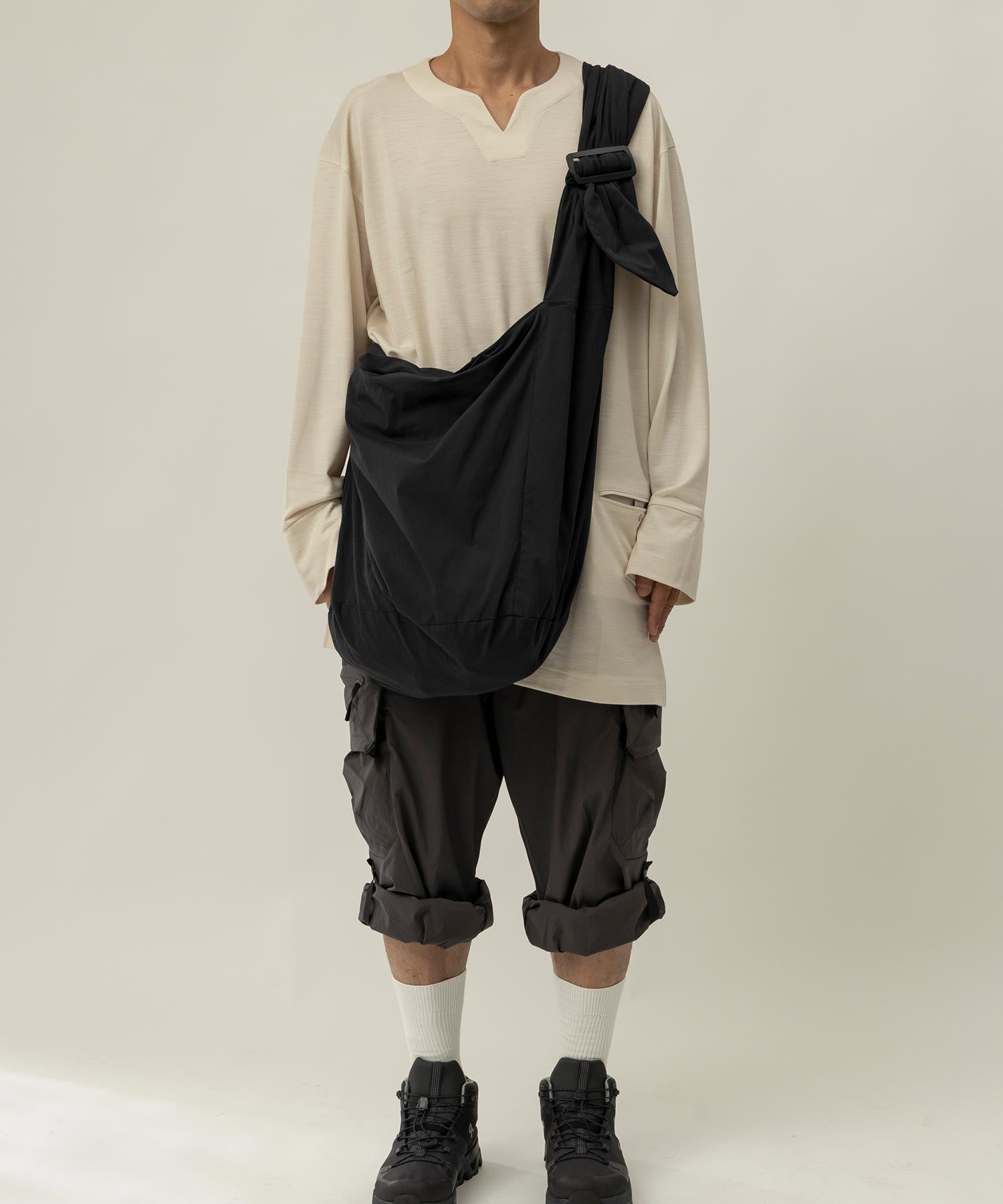 【MENS】Cargo Pants KAR カーゴパンツ 大容量ポケット ロングパンツ メンズパンツ 撥水 ザックポケット / karu-stretch taffeta II / アルクフェニックス