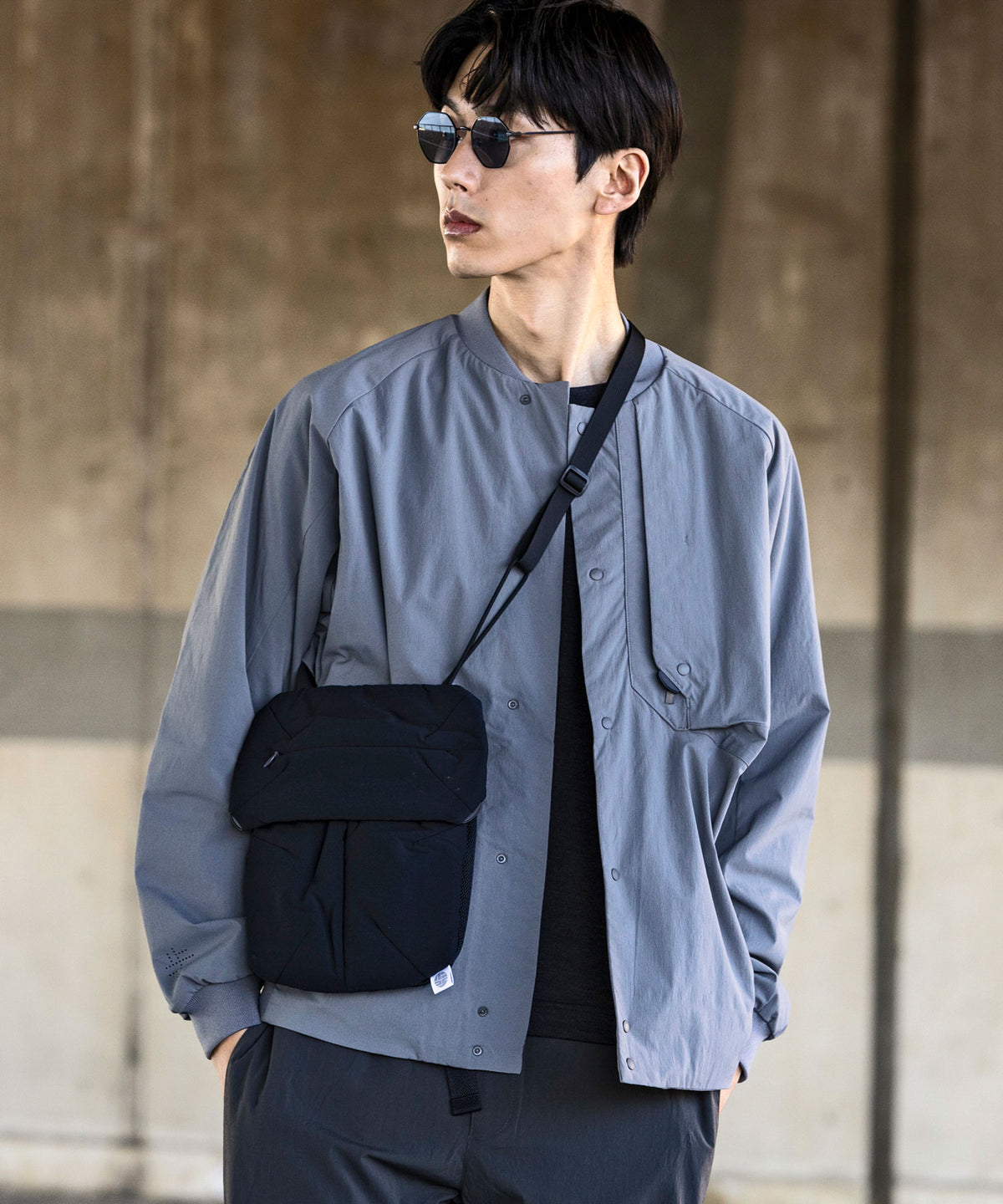 【MENS】サコッシュ Zakoche / Karu-Stretch Taffeta II / アルクフェニックス