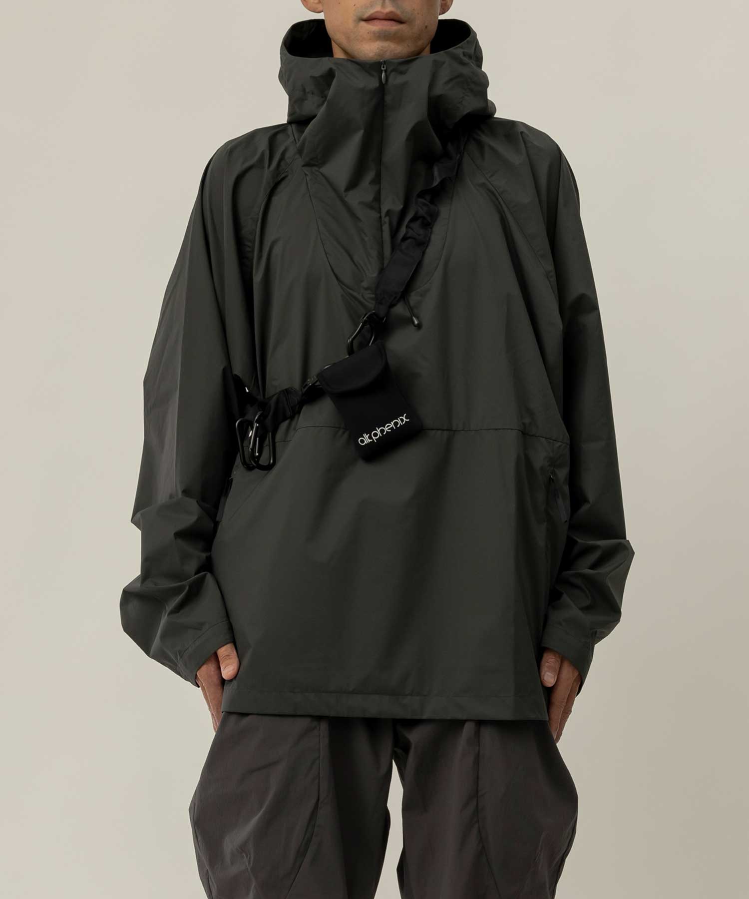 【MENS】Side Full Zip Anorac Parka PTX アノラック ジャケット 耐水 撥水 メンズアノラック テックウェア /  PERTEX EQUILIBRIUM / アルクフェニックス