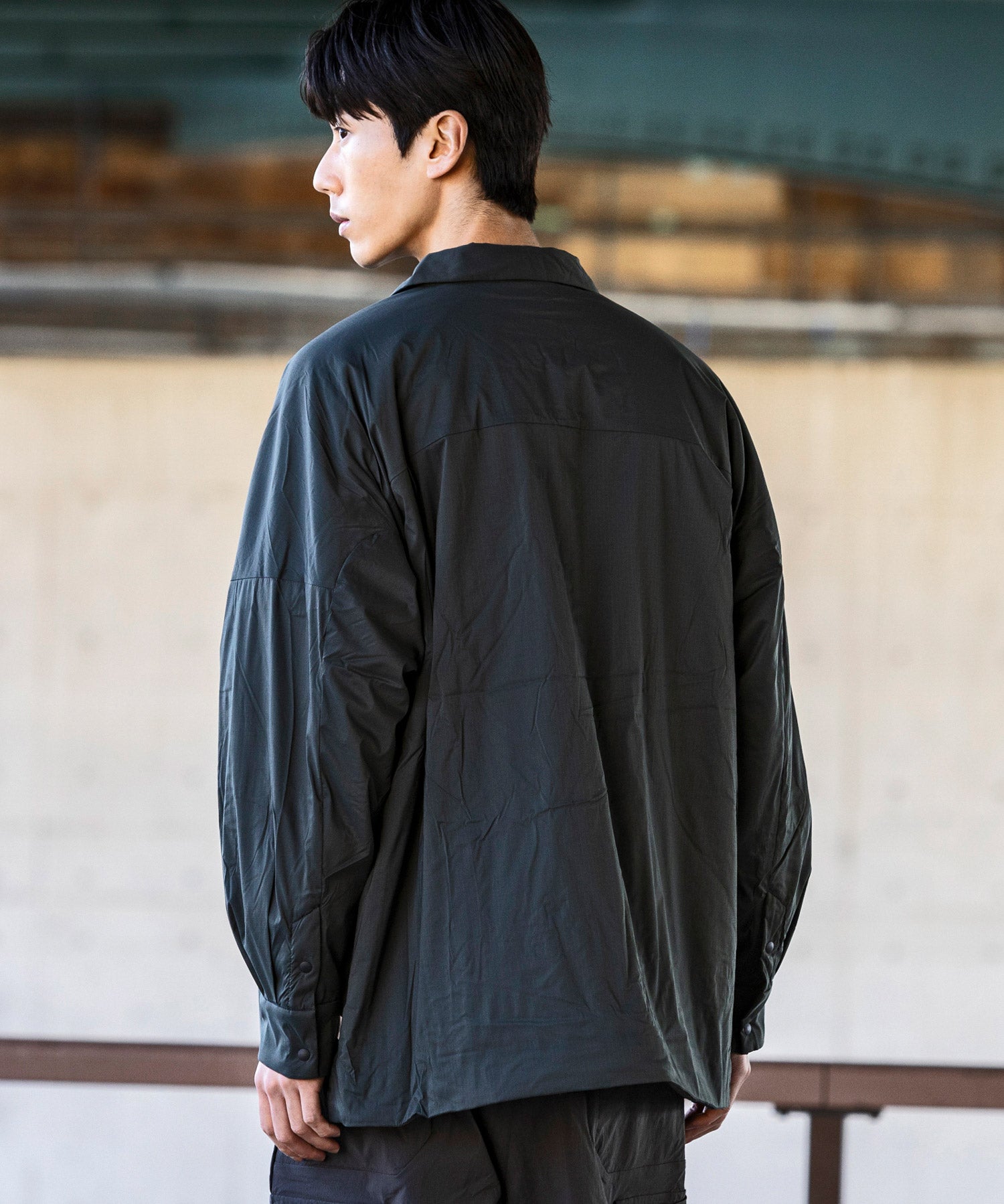 【MENS】ロングスリーブシャツ 中綿入りシャツ Insuluted air shirts / PERTEX double weave / アルクフェニックス