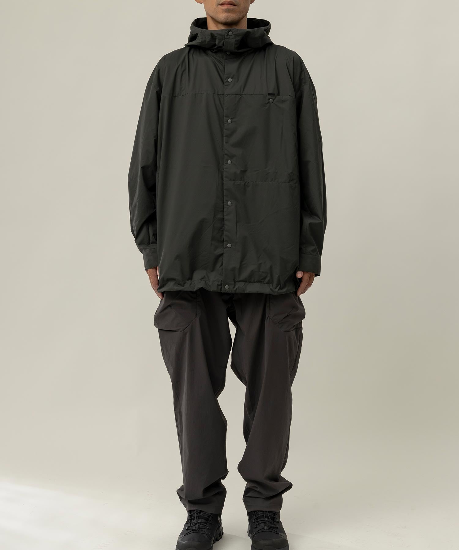 【MENS】Convoy Shirt Jacket PTX コンボイシャツ 変形シャツ メンズシャツ 耐水 撥水 ショルダーバッグ テックウェア / PERTEX EQUILIBRIUM / アルクフェニックス