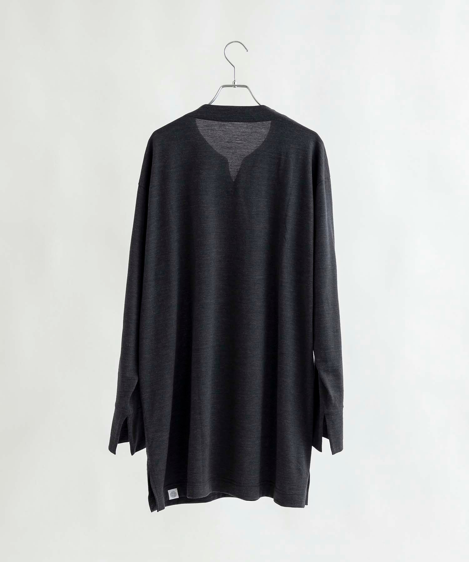 【MENS】Wool Blend Nomadic Shirts WOL ウールジャージー素材 断熱 防臭 ドライ ロングスリーブシャツ ウールブレンド ロンT / 100% Wool Jersey / アルクフェニックス