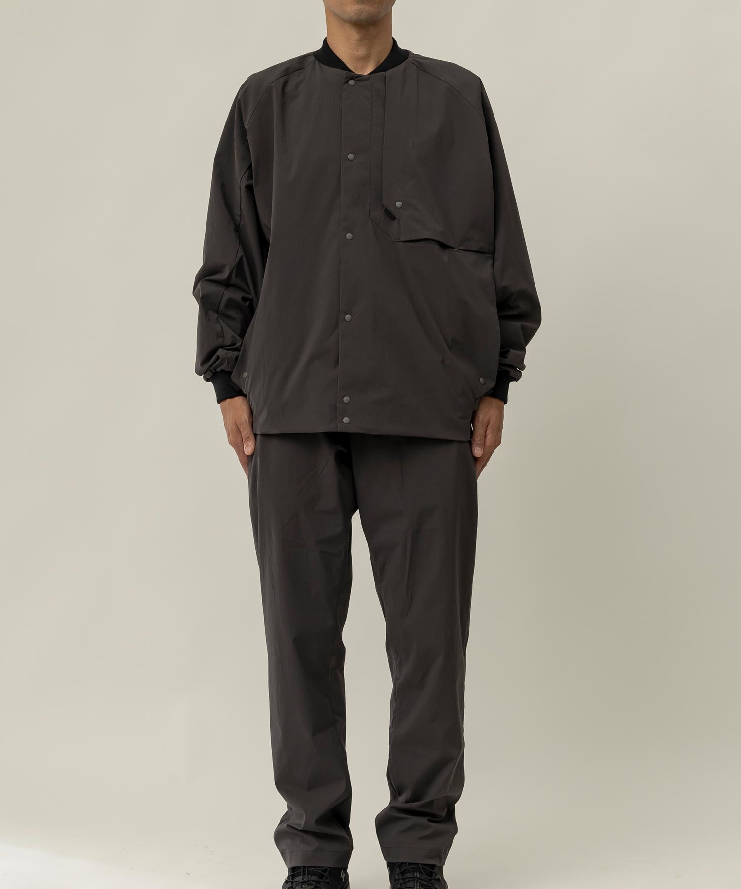 【MENS】Crank Jacket KAR クランクジャケット オーバーサイズ メンズジャケット 大容量ポケット テックウェア / karu-stretch taffeta II / アルクフェニックス