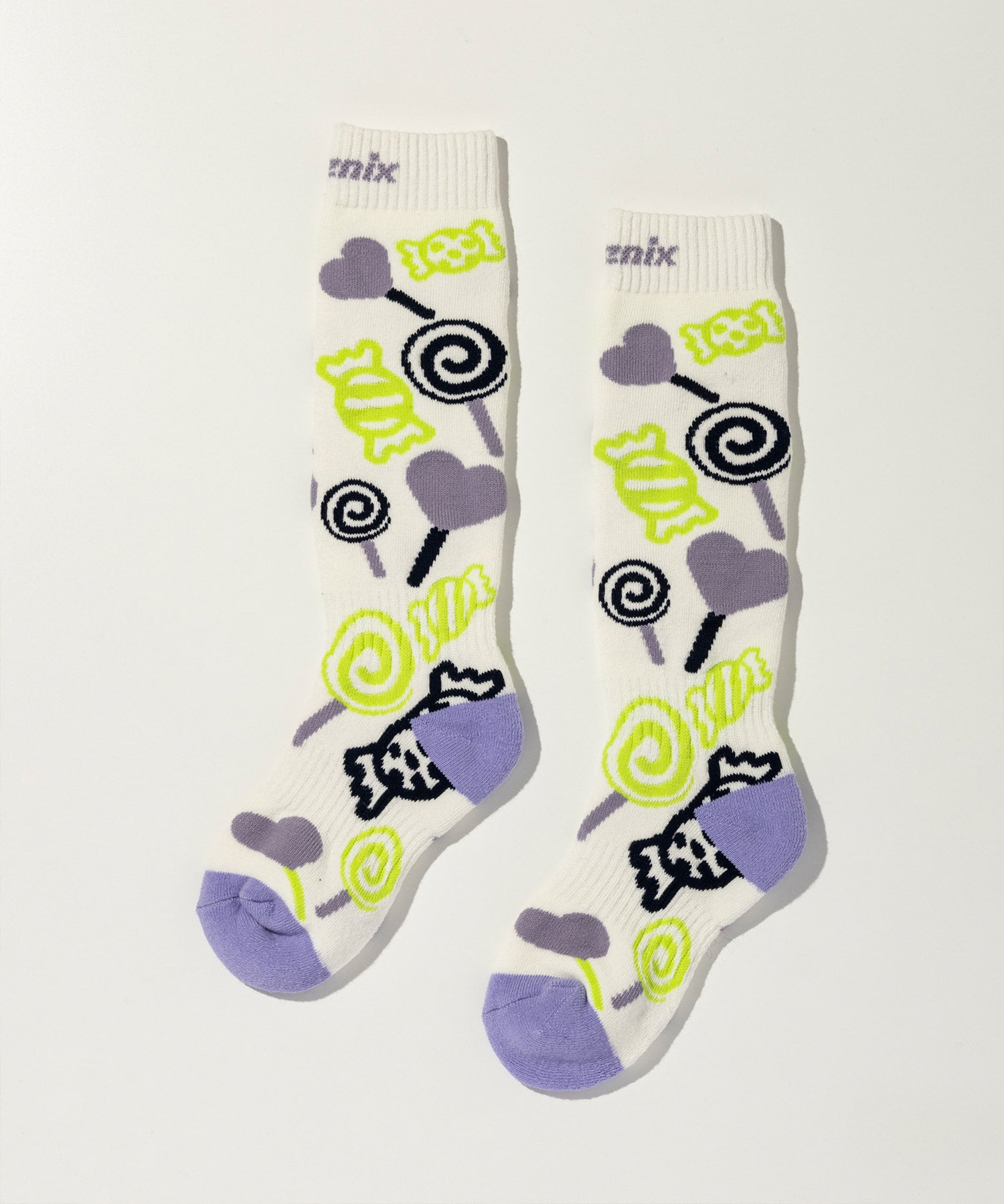 子供用スキーウェア Colombia XSおまけでゴーグル、ソックス2足付 KIDS/JUNIOR】Candy Motif Ski Socks / キャンディモチーフスキー