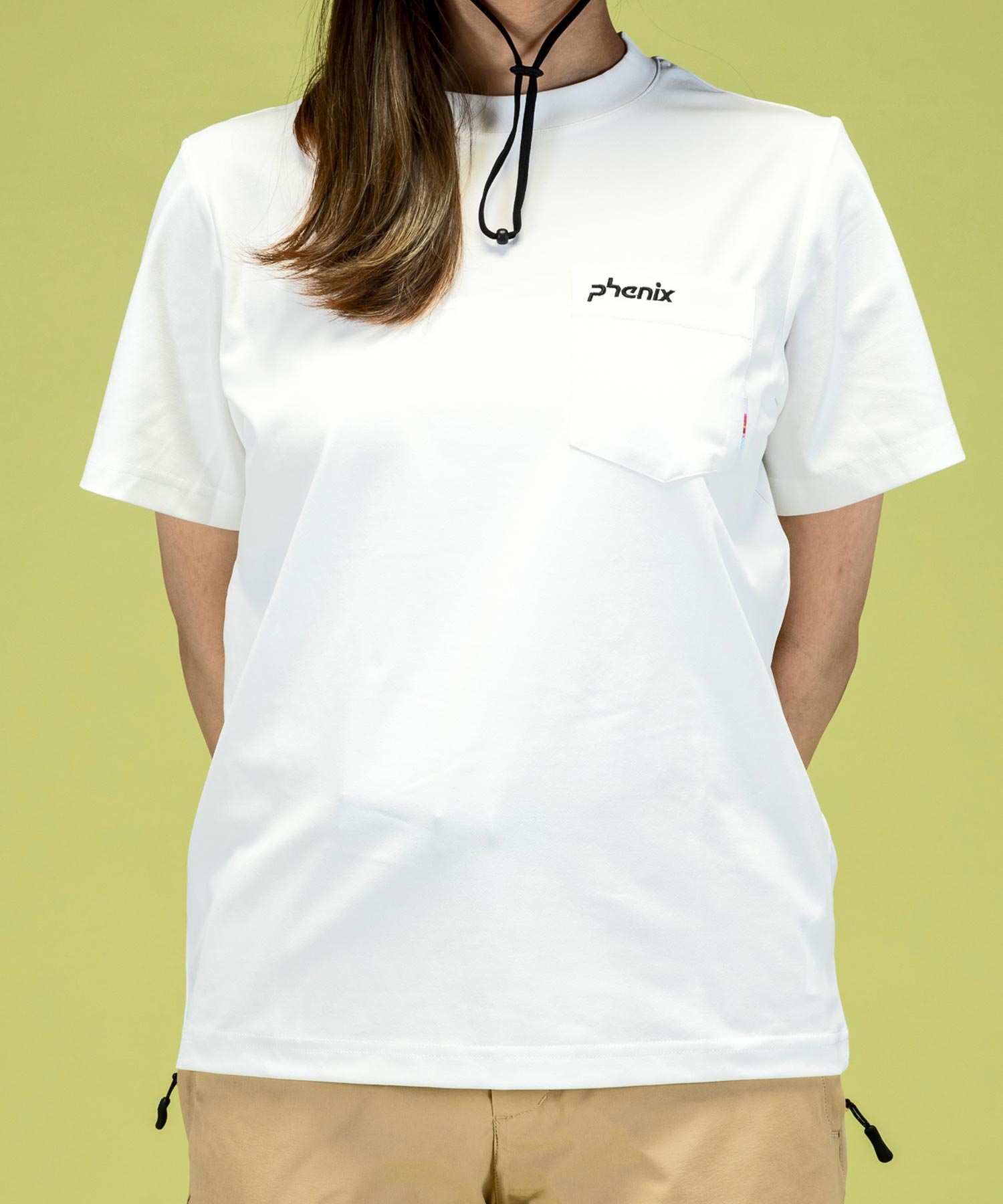 【WOMENS】ポケットT-シャツ レディースTシャツ 速乾 ストレッチ 日焼け防止 快適 防臭 抗菌 ティーシャツ インナー ミドルウェア/phenix outdoor(フェニックスアウトドア)