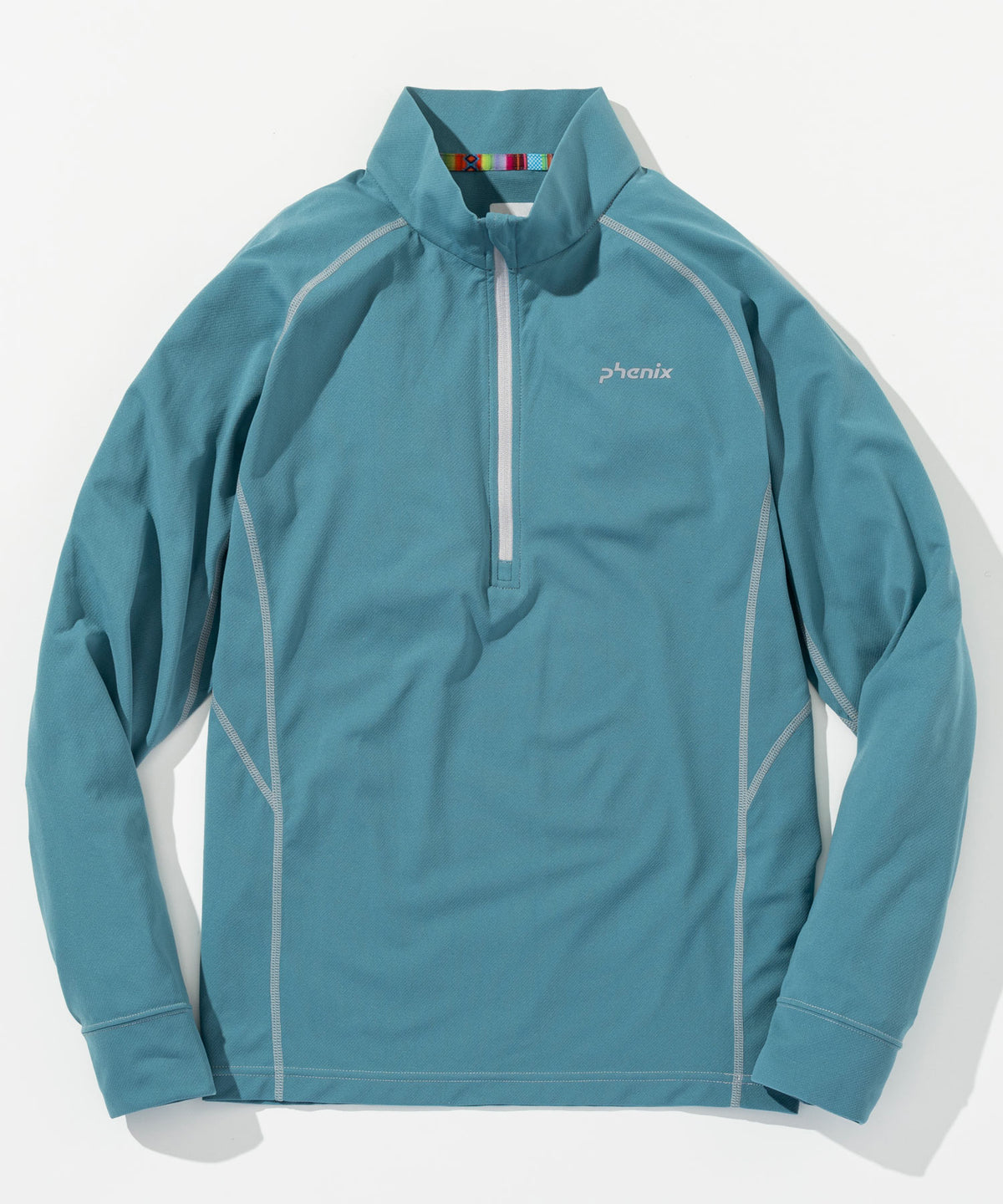 【WOMENS】HALF ZIP LONG SLEEVE T-SHIRTS ハーフジップ長袖Tシャツ / 速乾 ストレッチ 快適 抗菌 防臭 /phenix outdoor(フェニックスアウトドア)
