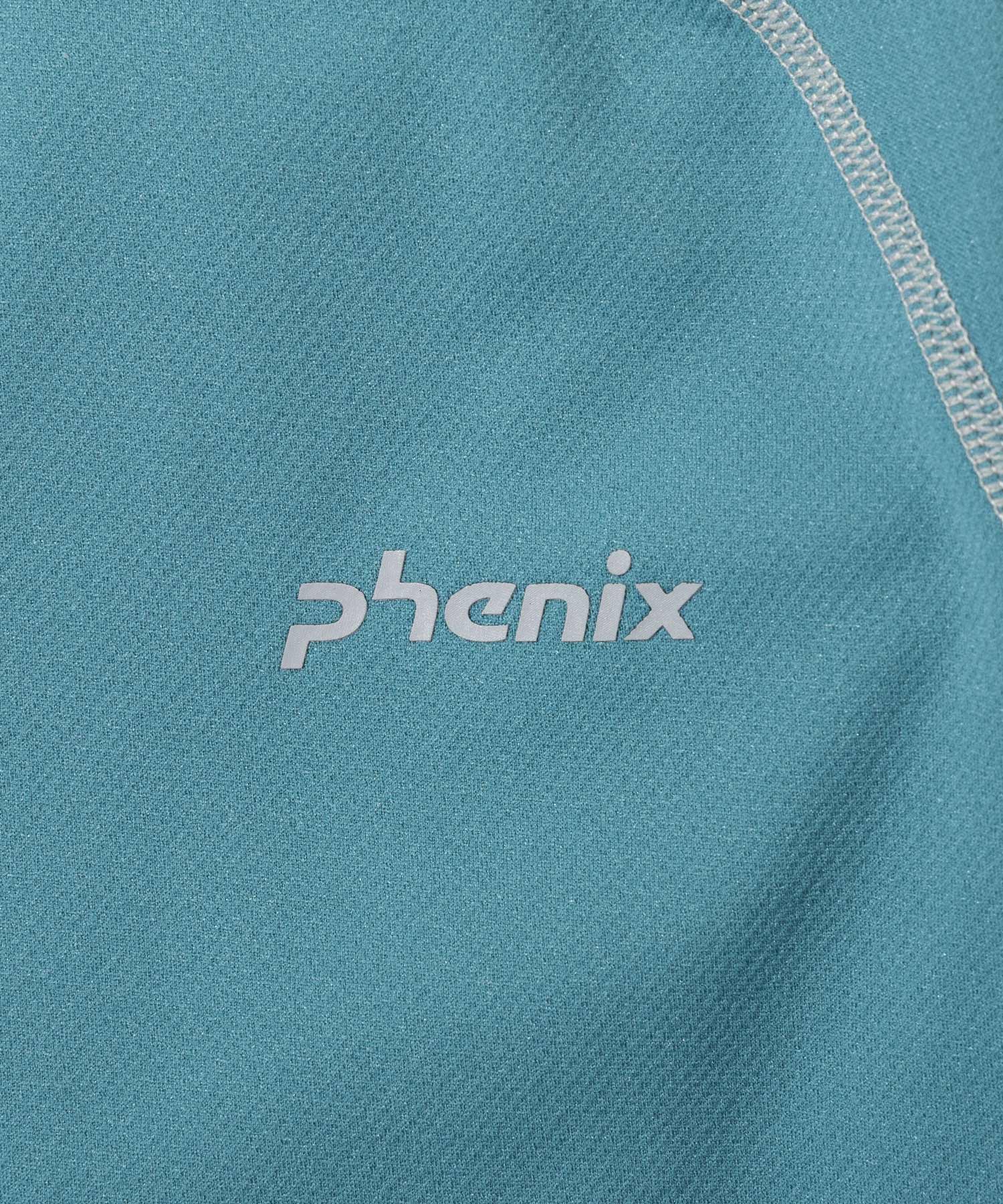 【WOMENS】CREW NECK LONG SLEEVE T-SHIRTS クルーネック長袖Tシャツ / 速乾 ストレッチ 快適 抗菌 防臭 /phenix outdoor(フェニックスアウトドア)