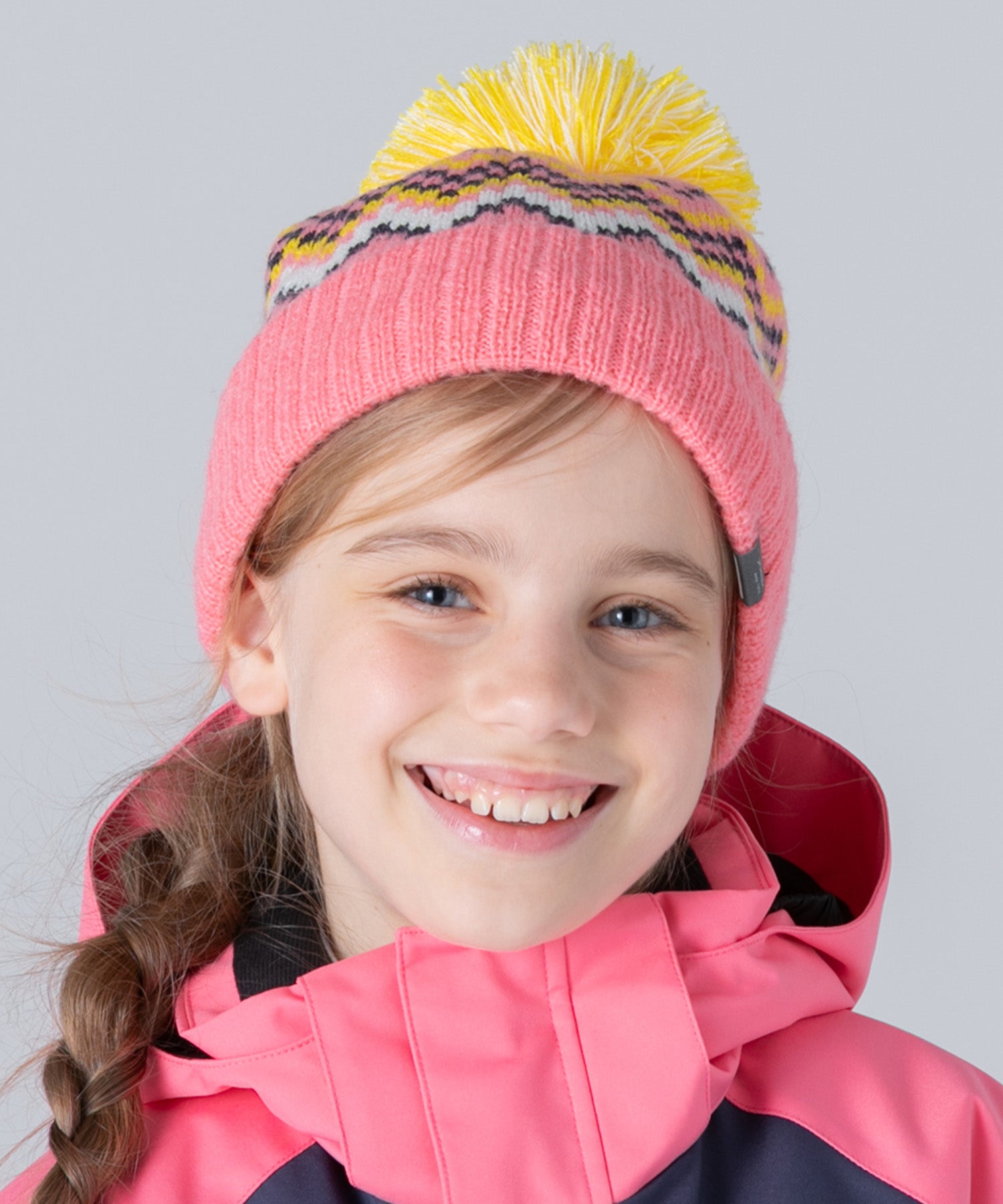 【KIDS/JUNIOR】Mix Border Watch Hat ミックスボーダージュニアニットハット /phenixスキーウェア 25AW