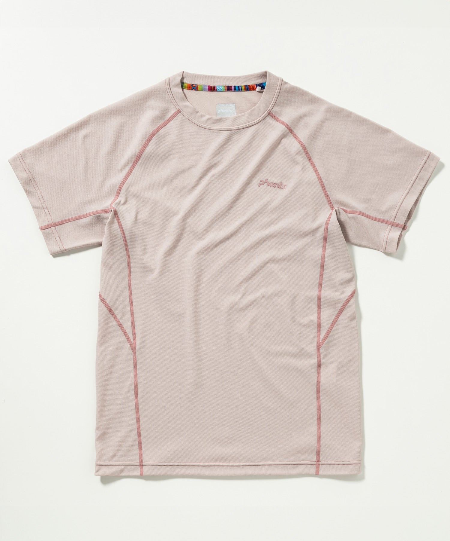 【WOMENS】CREW NECK SHORT SLEEVE T-SHIRTS クルーネック半袖Tシャツ / 速乾 ストレッチ 日焼け防止 快適 抗菌 防臭 /phenix outdoor(フェニックスアウトドア)