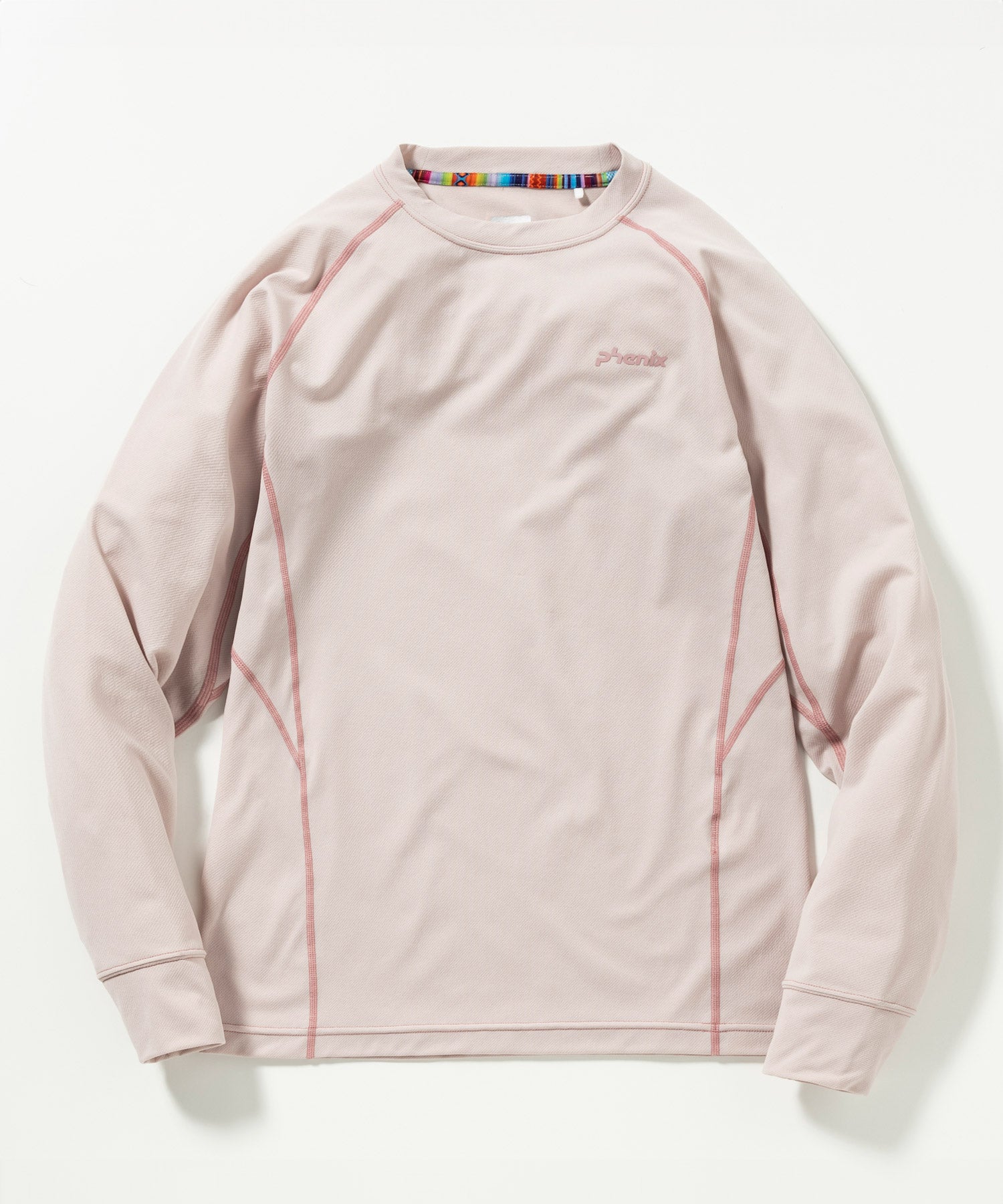【WOMENS】CREW NECK LONG SLEEVE T-SHIRTS クルーネック長袖Tシャツ / 速乾 ストレッチ 快適 抗菌 防臭 /phenix outdoor(フェニックスアウトドア)