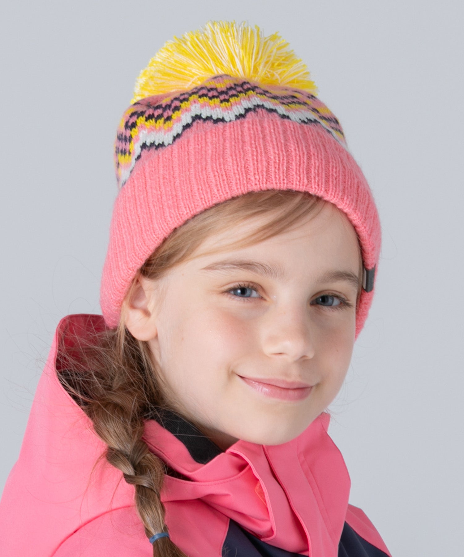 【KIDS/JUNIOR】Mix Border Watch Hat ミックスボーダージュニアニットハット /phenixスキーウェア 25AW