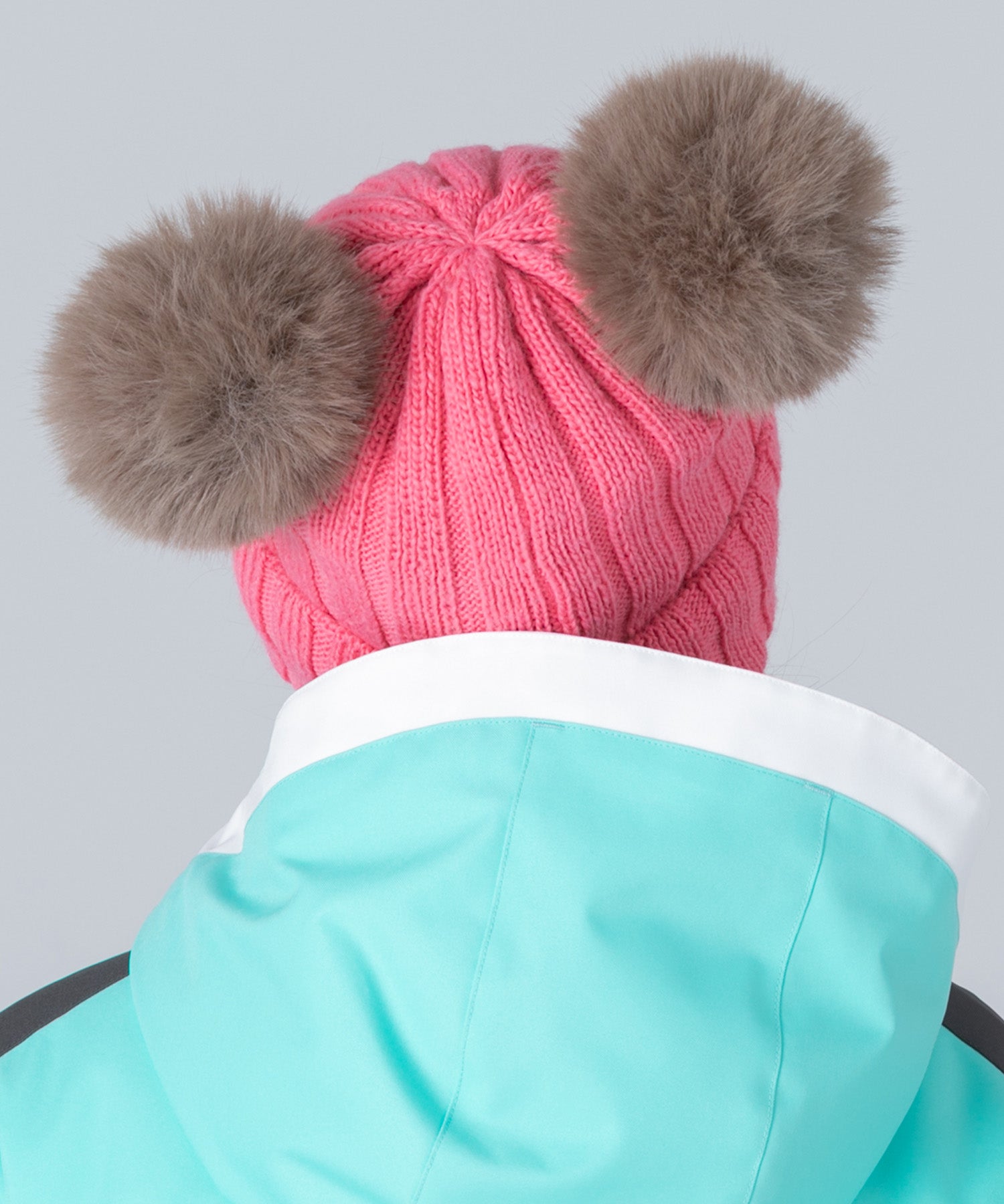 【KIDS/JUNIOR】Low Gauge Double Pompon Watch Hat ローゲージダブルポンポンニットハット /phenixスキーウェア 25AW
