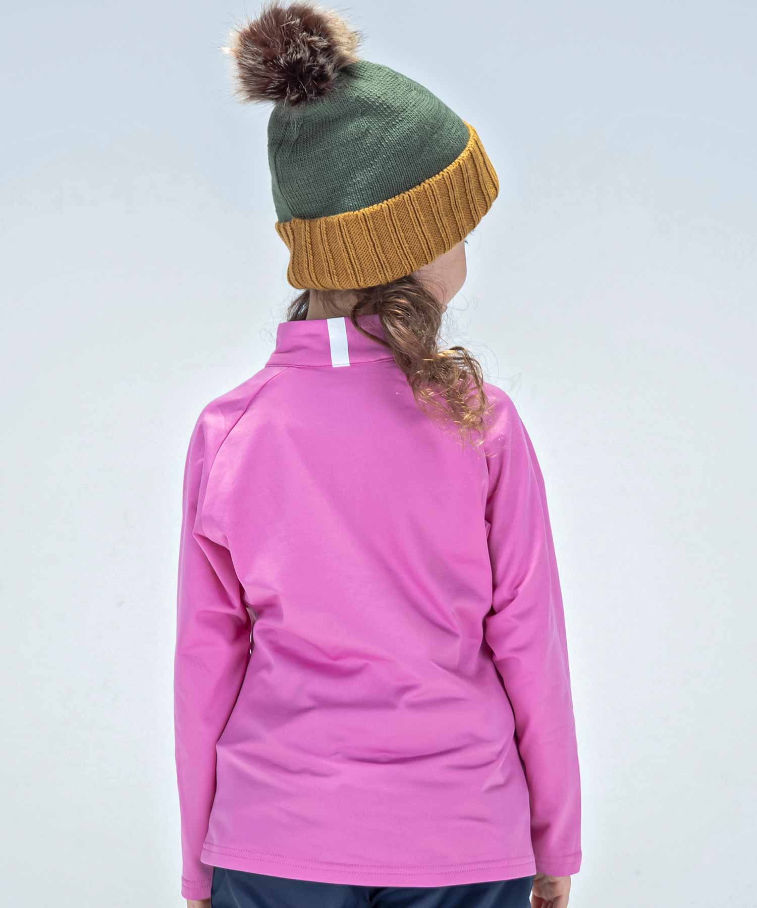 【KIDS/JUNIOR】子供用スキーウェア アンダーウェア インナーウェア Crystal Flower Junior 1/2 Zip Tee / Jr /phenixスキーウェア 23AW