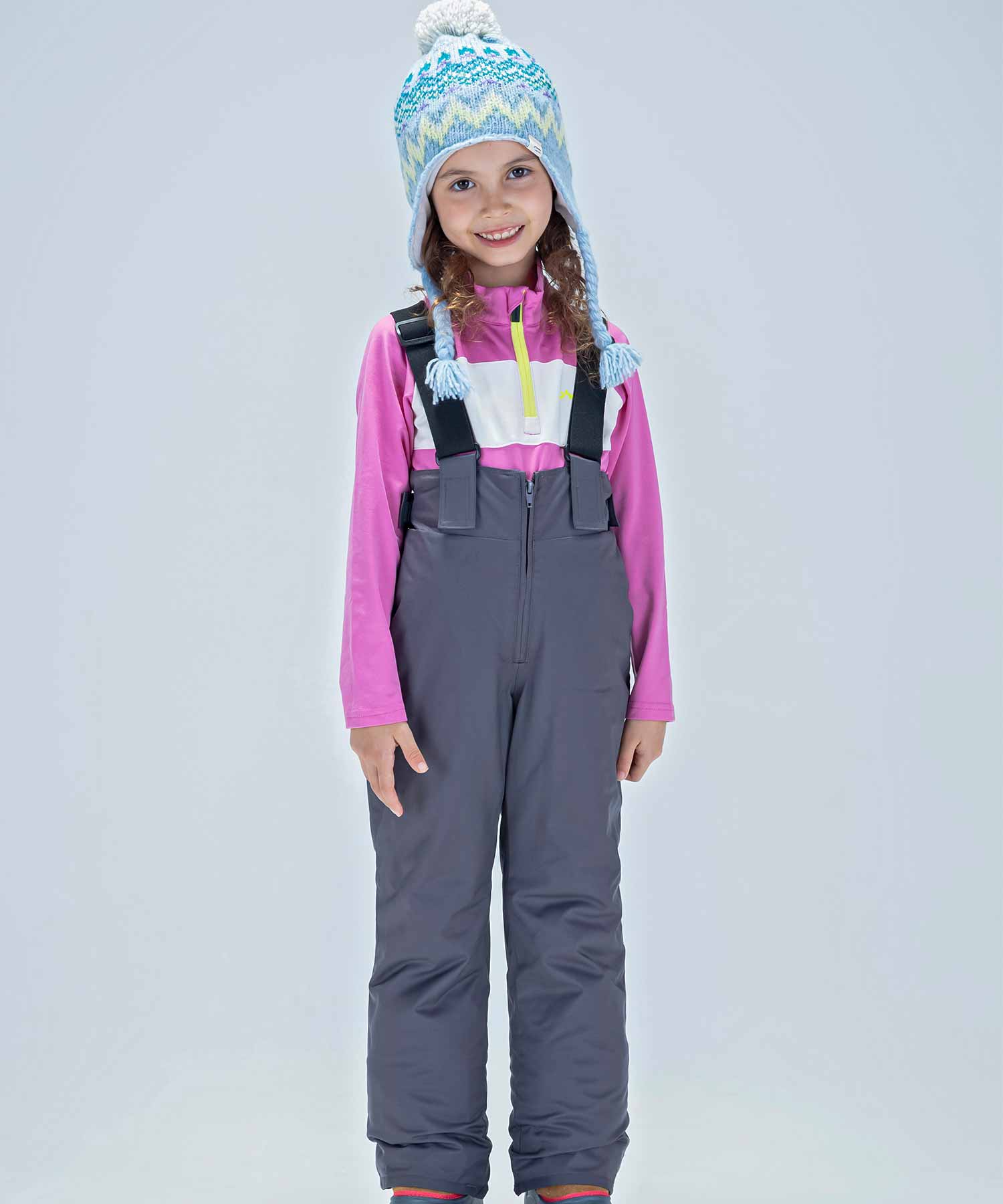 【KIDS/JUNIOR】子供用スキーウェア アウター上下セット ツーピース Snow White Junior Two-piece / Jr / 最大20cmサイズ調整可能 /phenixスキーウェア23AW