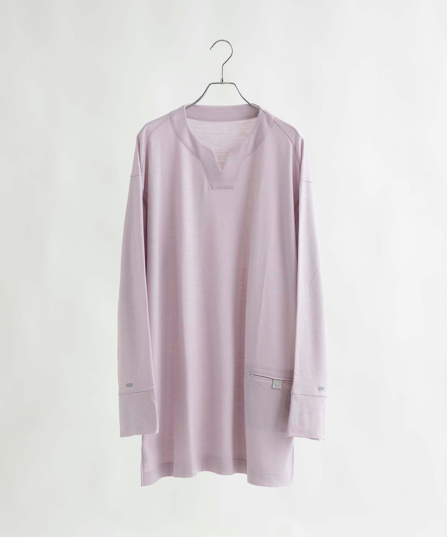 【MENS】Wool Blend Nomadic Shirts WOL ウールジャージー素材 断熱 防臭 ドライ ロングスリーブシャツ ウールブレンド ロンT / 100% Wool Jersey / アルクフェニックス