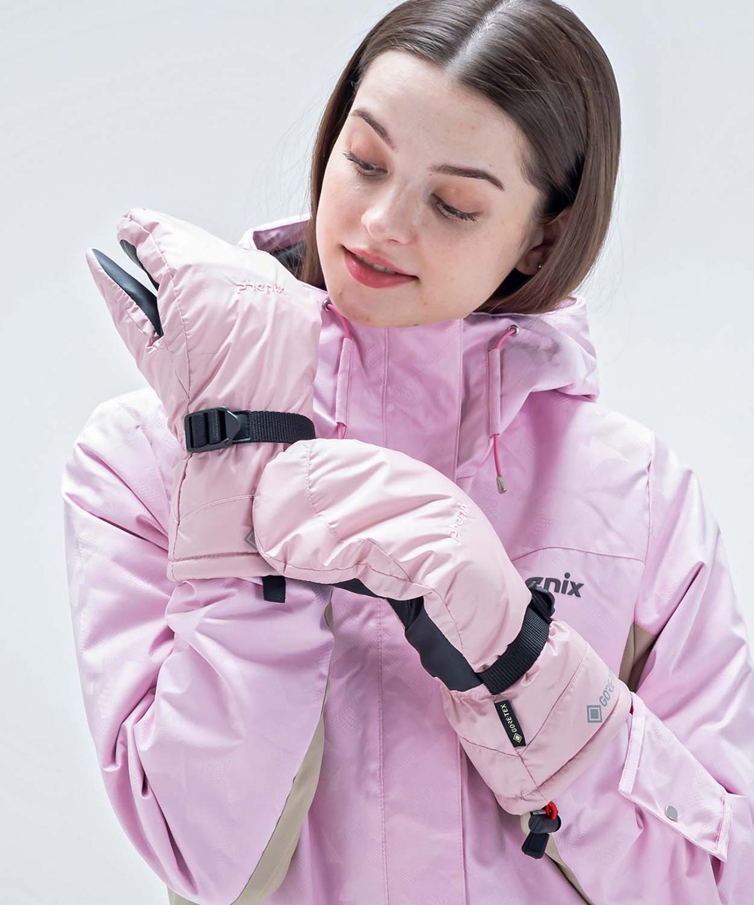 【WOMENS】ゴアテックスインサート使用 スキーウェア スキーグローブ ミトン 手袋 Super Space-Time Gloves / ACC /phenixスキーウェア23AW