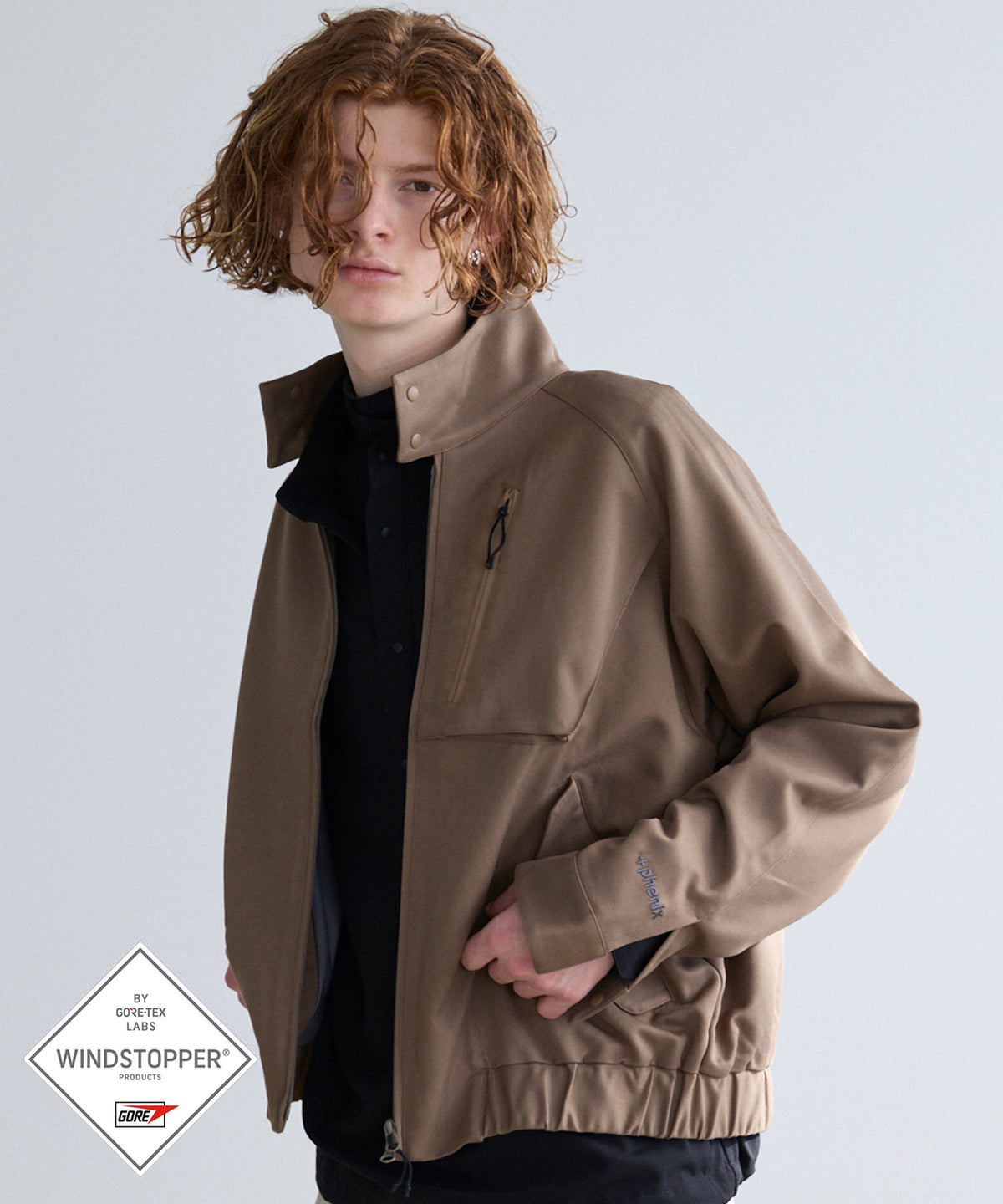 COTTON-LIKE HARRINGTON JKT コットンライク ハリントンジャケット / WINDSTOPPER® PRODUCTS BY GORE-TEX LABS