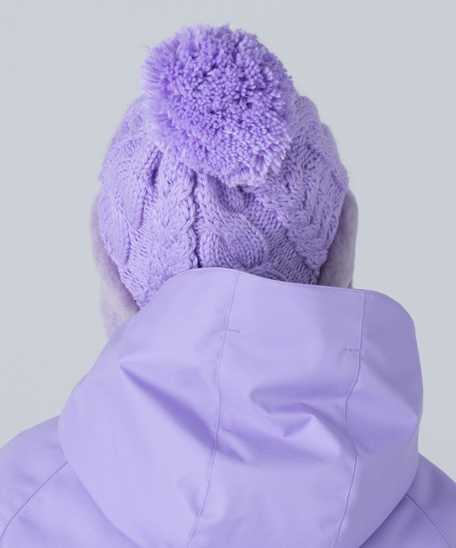 【KIDS/JUNIOR】Low Gauge Earflap Watch Hat ローゲージイヤーフラップニットハット /phenixスキーウェア 25AW