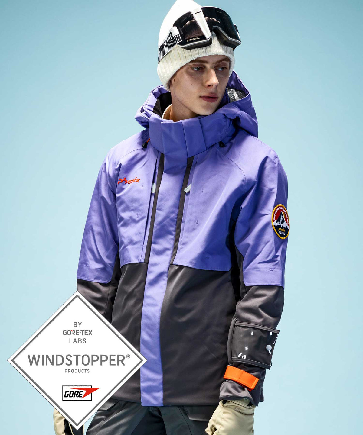【MENS】スキーウェア アウタージャケット トップス WINDSTOPPER プロダクト by GORE TEX LABS ゴアテックスウェア Alpine Active Jacket / Alpine Diversity /phenixスキーウェア23AW