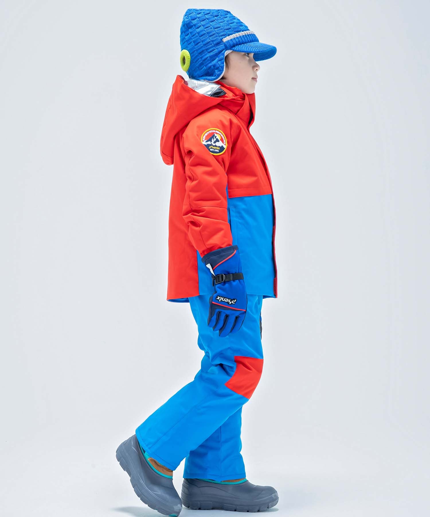 【KIDS/JUNIOR】子供用スキーウェア アウター上下セット ツーピース Horizon Junior Two-piece / Jr / 最大20cmサイズ調整可能 /phenixスキーウェア23AW