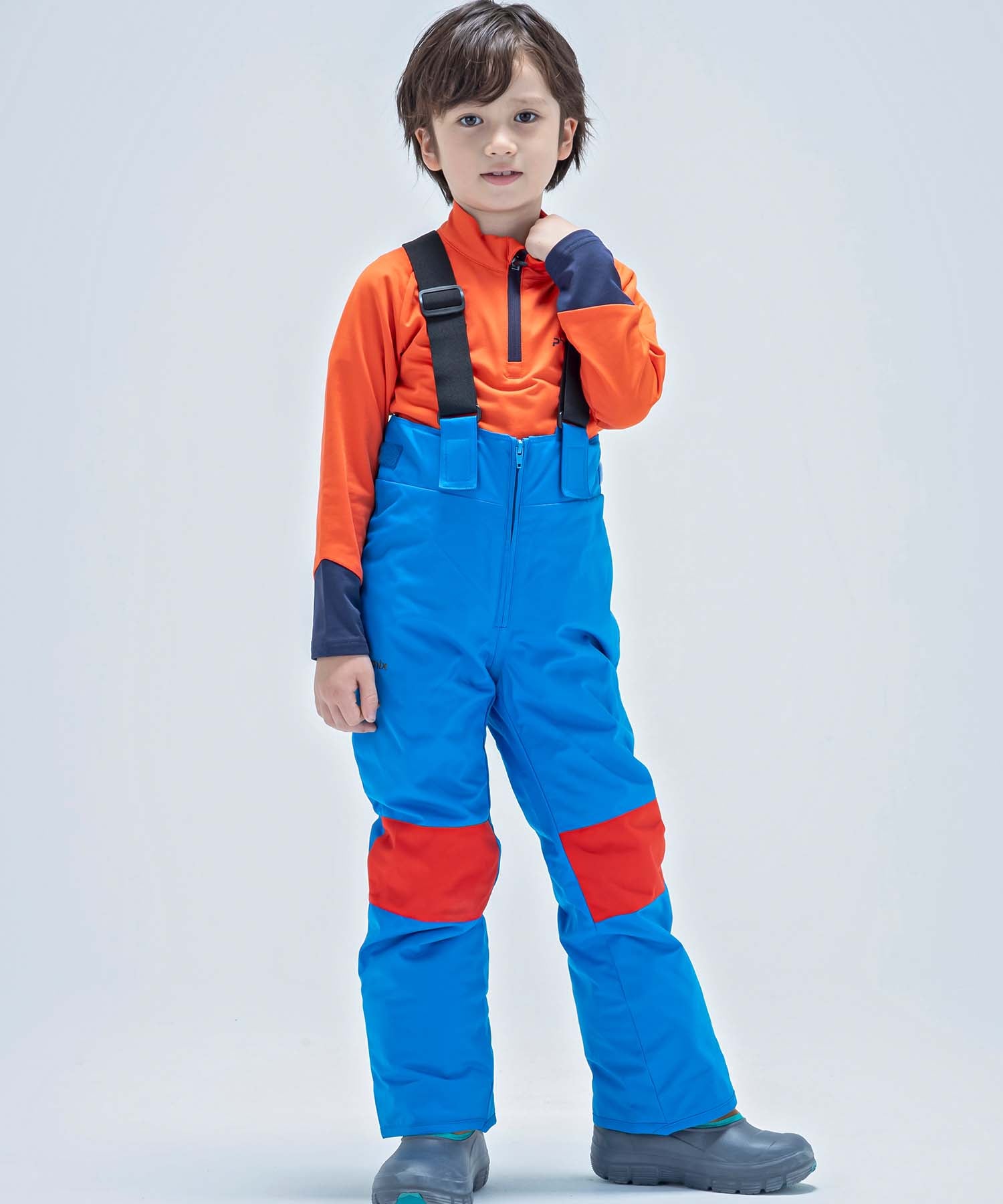 【KIDS/JUNIOR】子供用スキーウェア アウター上下セット ツーピース Horizon Junior Two-piece / Jr / 最大20cmサイズ調整可能 /phenixスキーウェア23AW