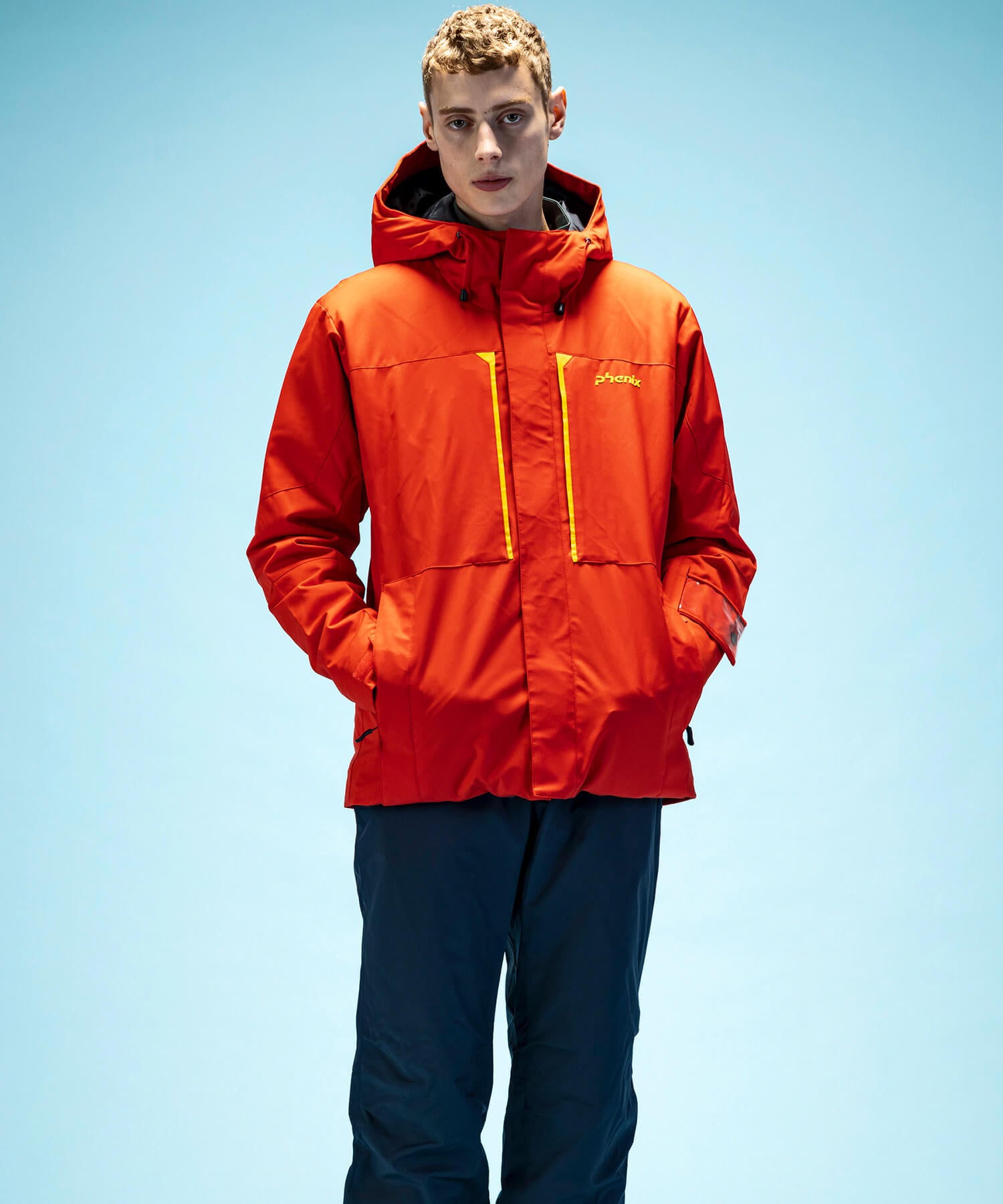 【MENS】Retro Future Two-piece スキーウェア アウター ジャケットとパンツの上下セット ツーピース / JAPAN /phenixスキーウェア23AW
