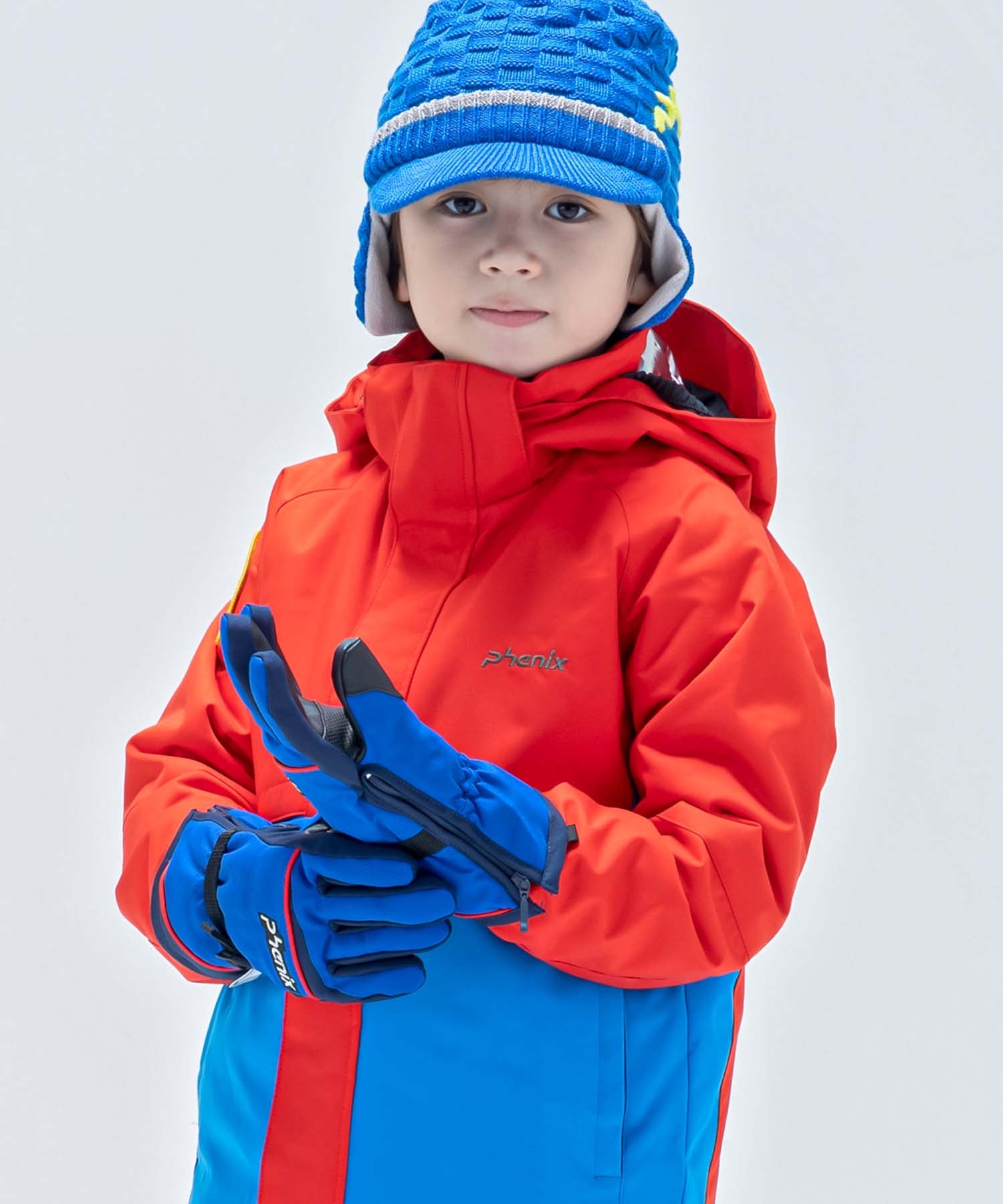 【KIDS/JUNIOR】子供用スキーウェア アウター上下セット ツーピース Horizon Junior Two-piece / Jr / 最大20cmサイズ調整可能 /phenixスキーウェア23AW