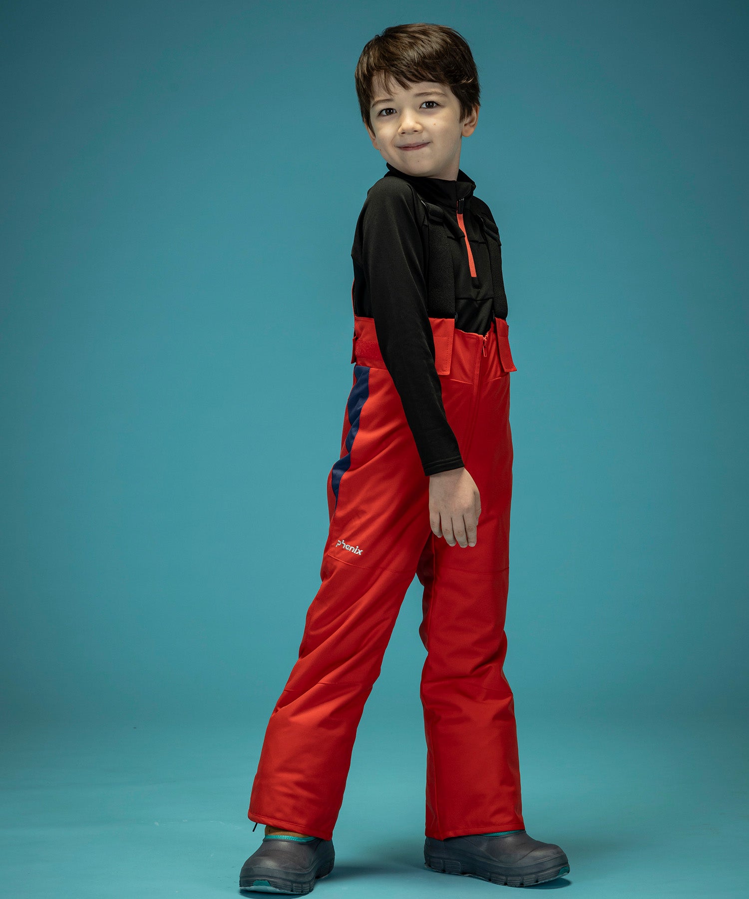【KIDS/JUNIOR】V Yoke Junior Two-piece ブイヨークジュニアツーピース / JUNIOR / 子供用スキーウェア アウター上下セット / 最大20cmサイズ調整可能 /phenixスキーウェア 24AW