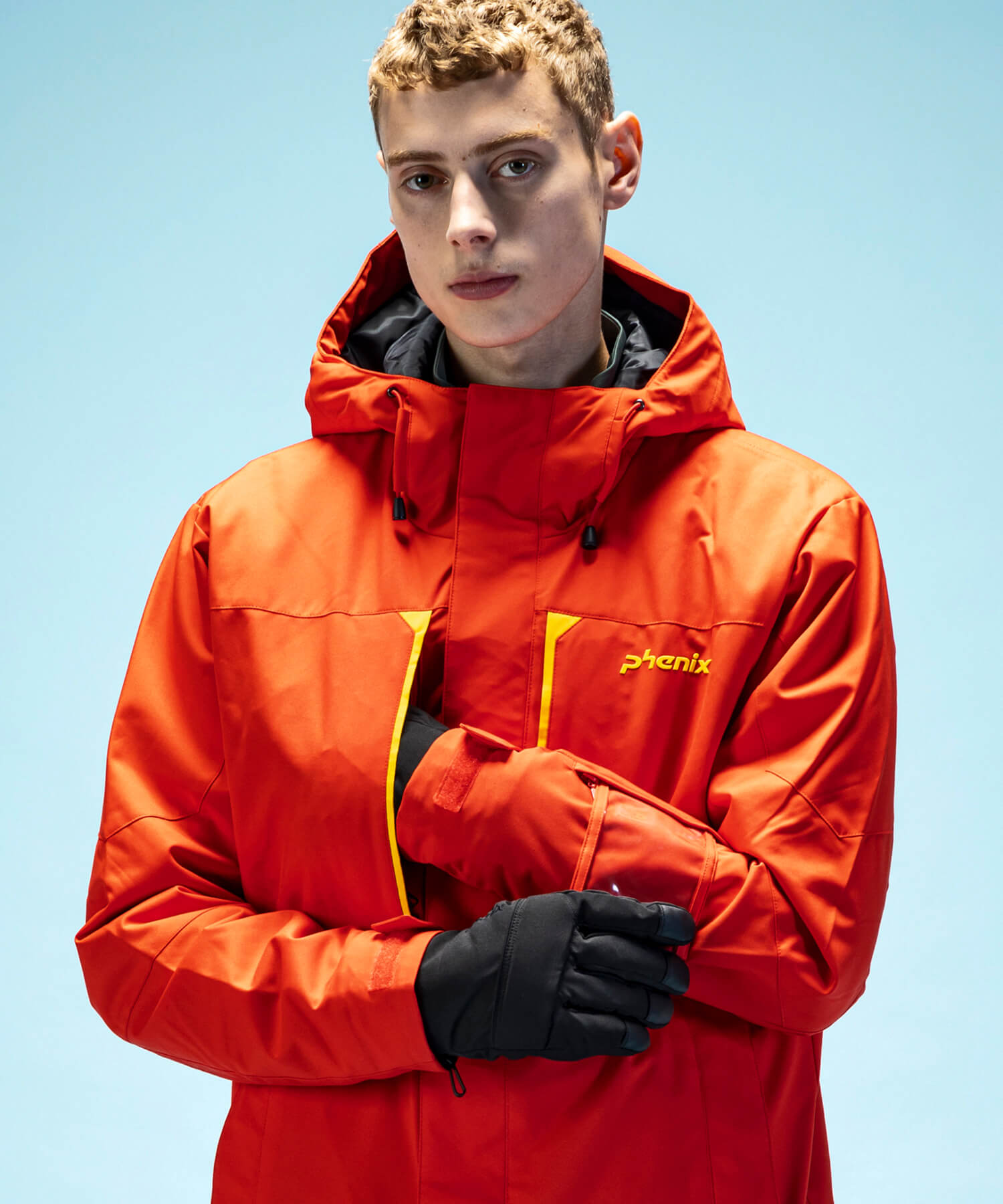 【MENS】Retro Future Two-piece スキーウェア アウター ジャケットとパンツの上下セット ツーピース / JAPAN /phenixスキーウェア23AW