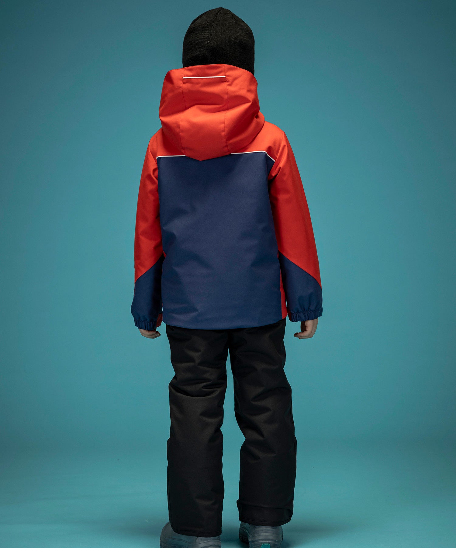 【KIDS/JUNIOR】Color Blocking Junior Two-piece ストレートラインスリーブスジュニアツーピース / JUNIOR / 子供用スキーウェア アウター上下セット / 最大20cmサイズ調整可能 /phenixスキーウェア 24AW