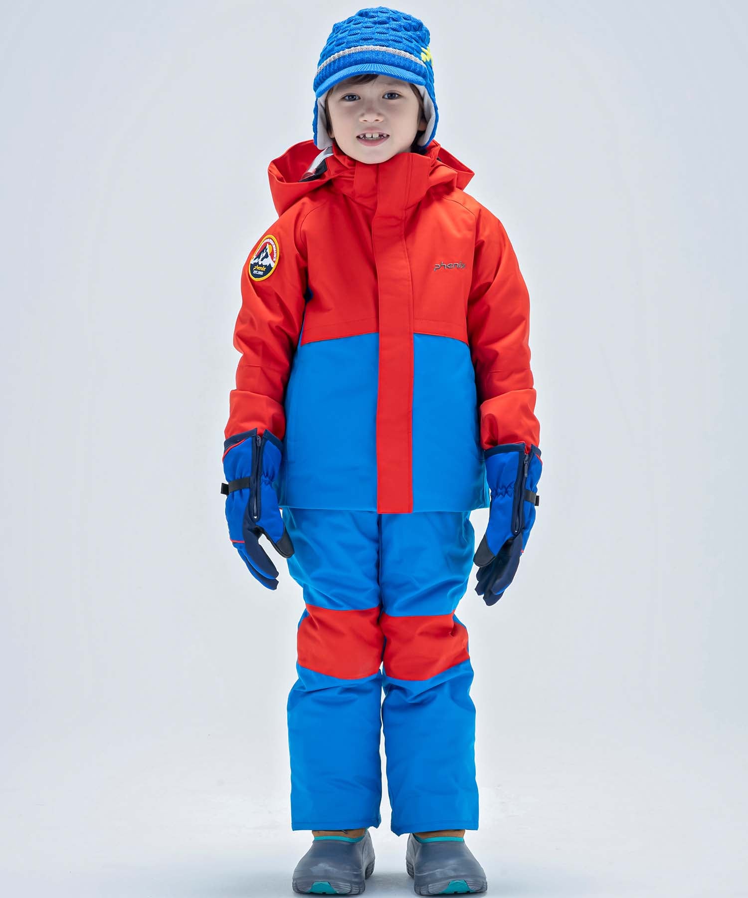 【KIDS/JUNIOR】子供用スキーウェア アウター上下セット ツーピース Horizon Junior Two-piece / Jr / 最大20cmサイズ調整可能 /phenixスキーウェア23AW