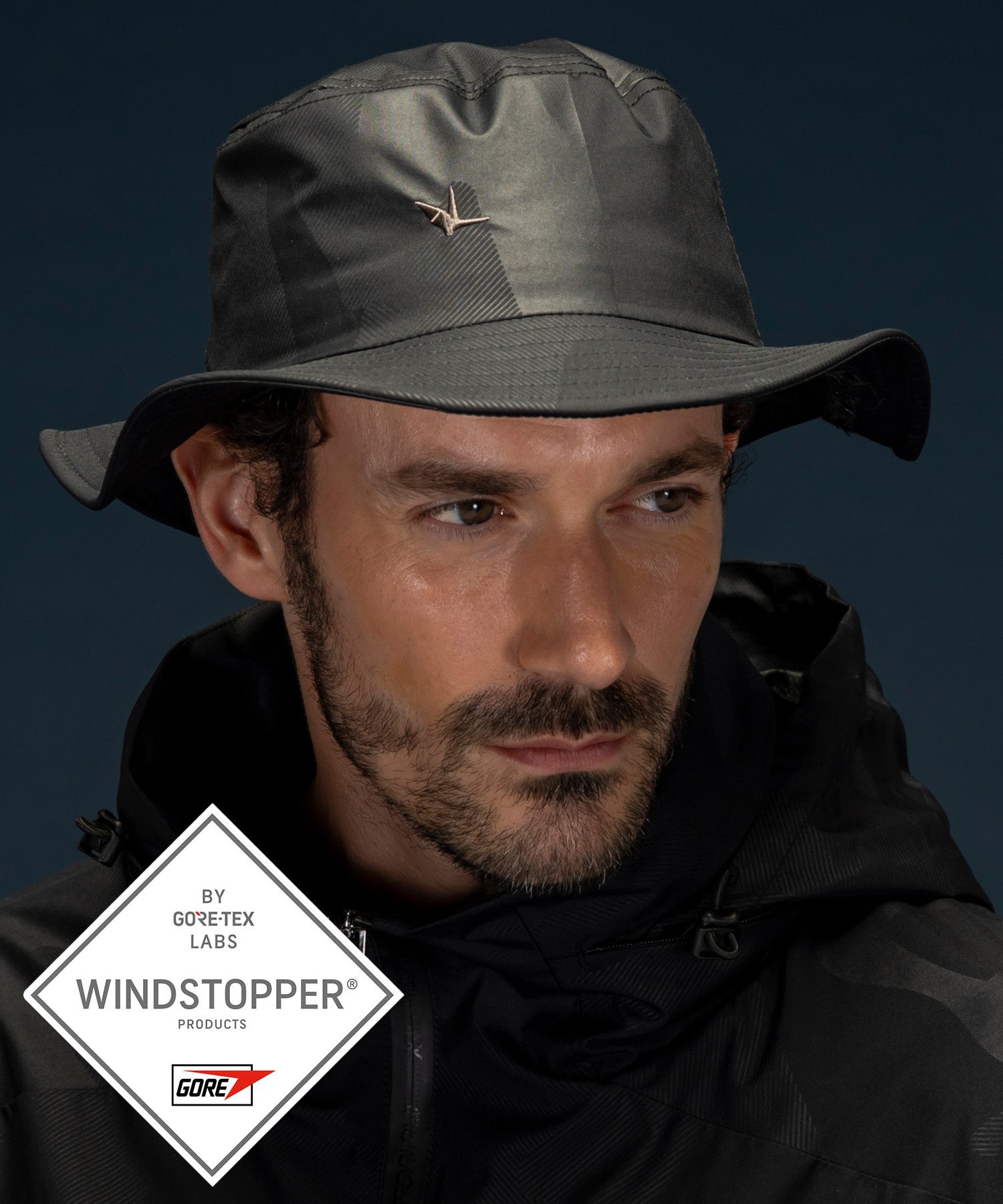 【MENS】GTX HAT ハット / WINDSTOPPER(R) プロダクト by GORE-TEX LABS /ウィンドストッパー/ゴアテックス/1PIU1UGUALE3 RELAX × +phenix(ウノピゥウノウグァーレトレ リラックス)