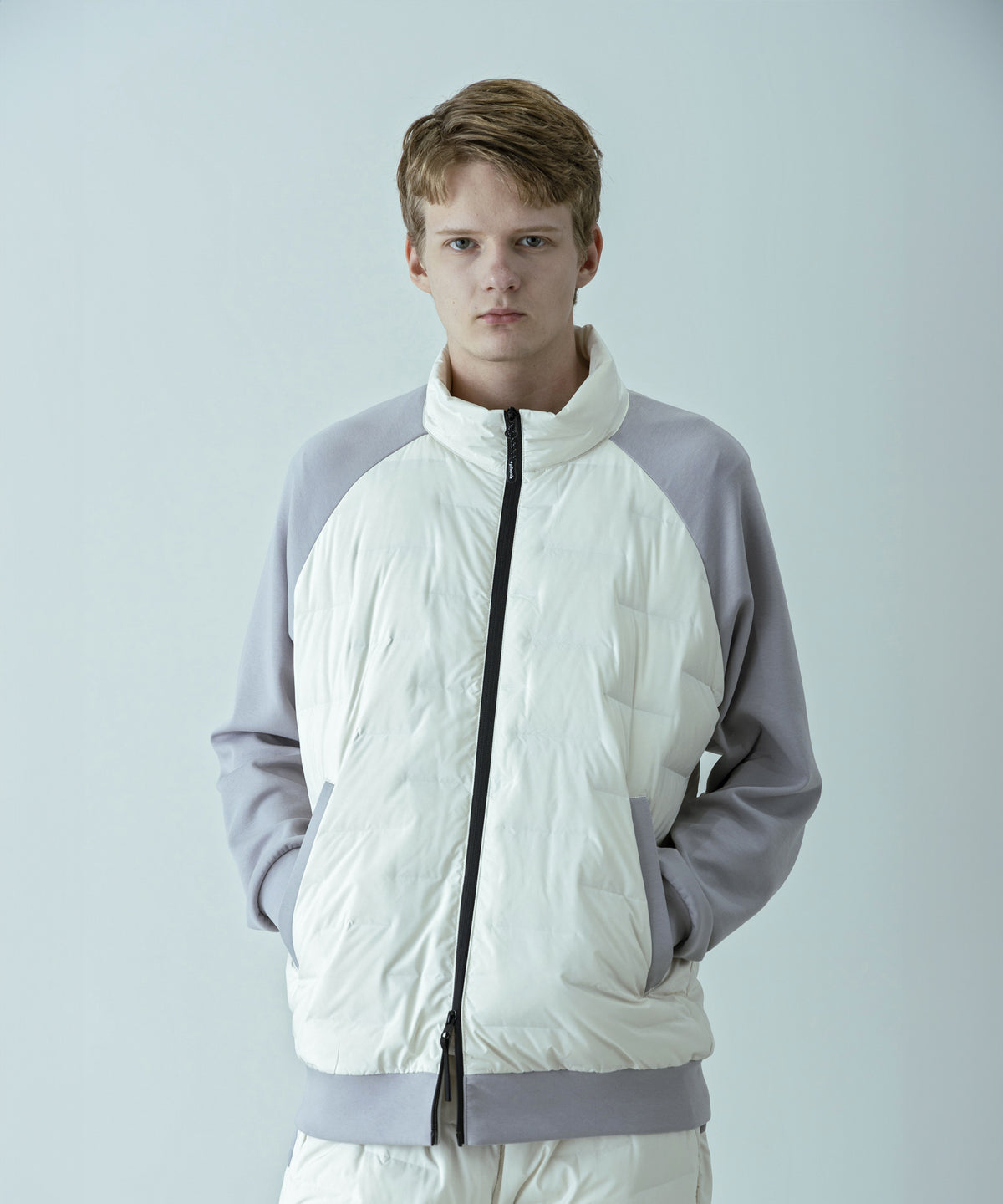 【MENS】HYBRID DOWN JACKET ハイブリッドダウンジャケット / +phenix(プラスフェニックス)