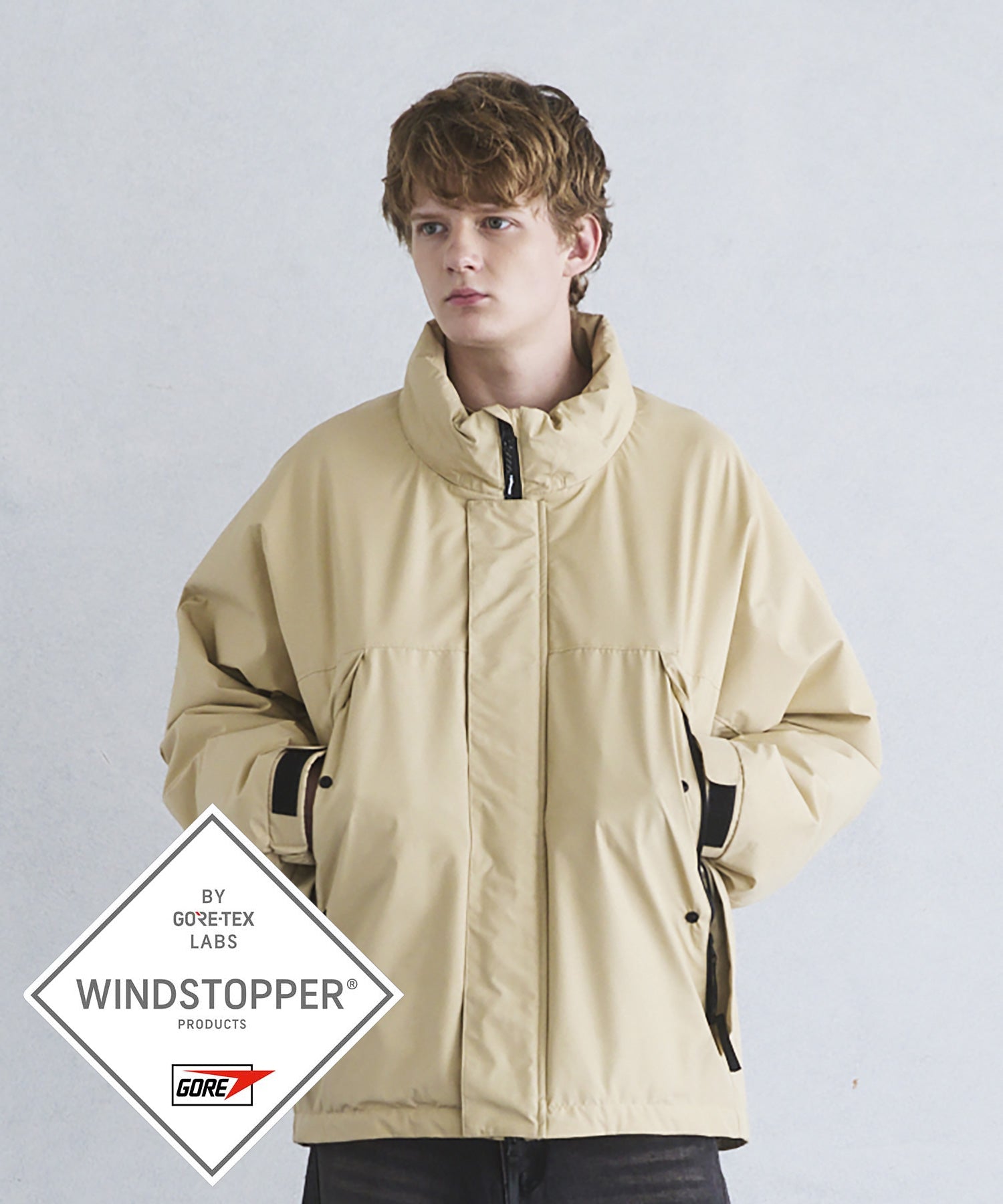 【10月下旬お届け予約商品】【MENS】L-7.2 DOWN JACKET L-7.2ダウンジャケット / WINDSTOPPER(R) プロダクト by GORE TEX LABS / +phenix(プラスフェニックス)